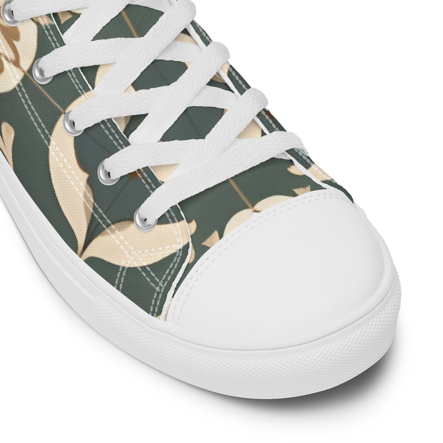 Men’s high top canvas shoes