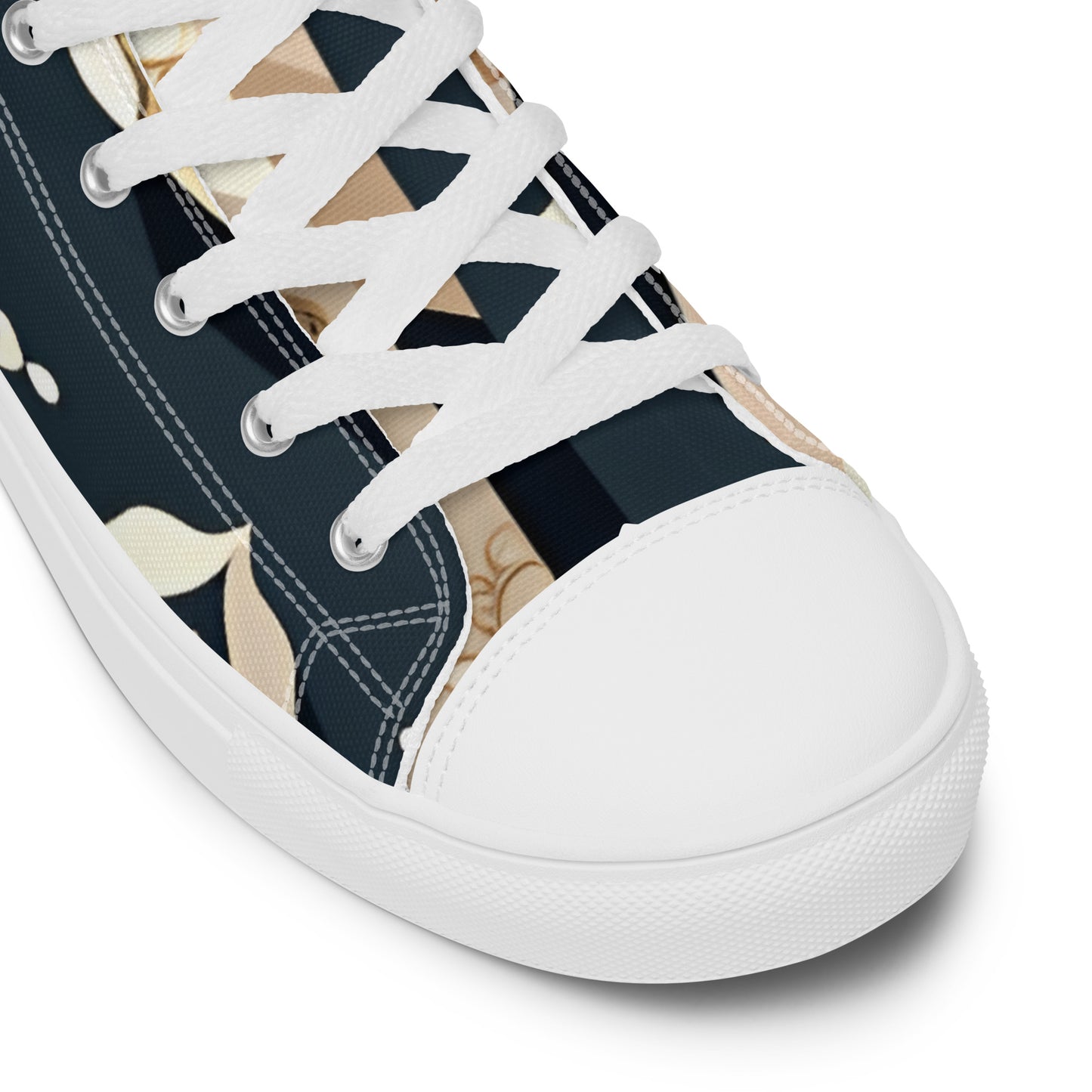 Men’s high top canvas shoes