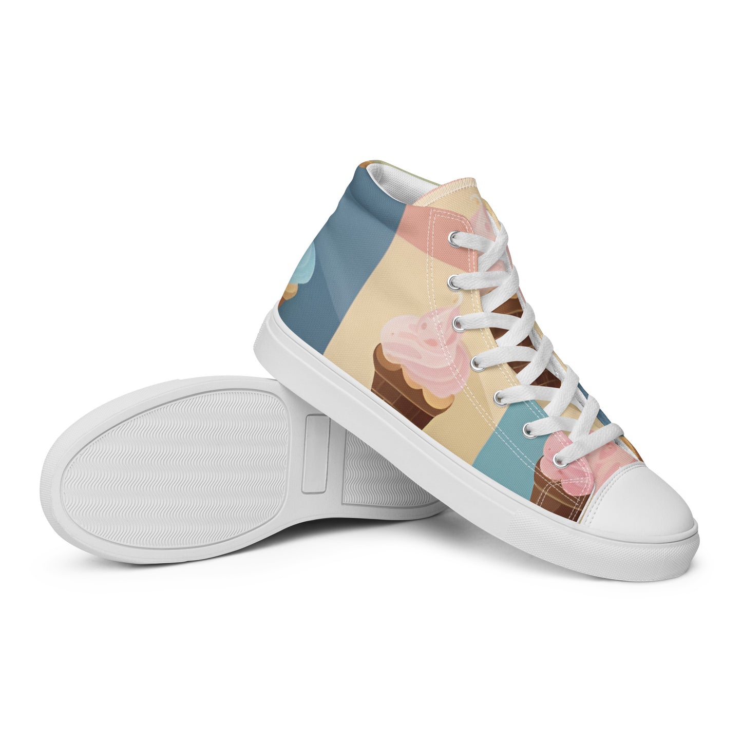 Men’s high top canvas shoes