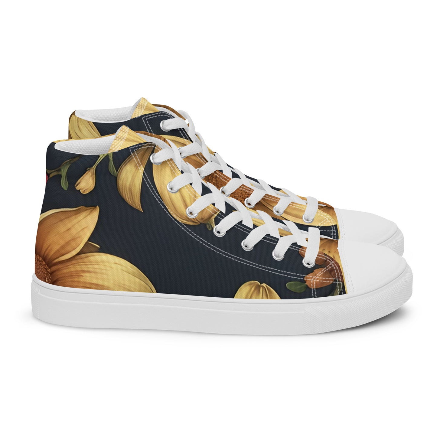 Men’s high top canvas shoes