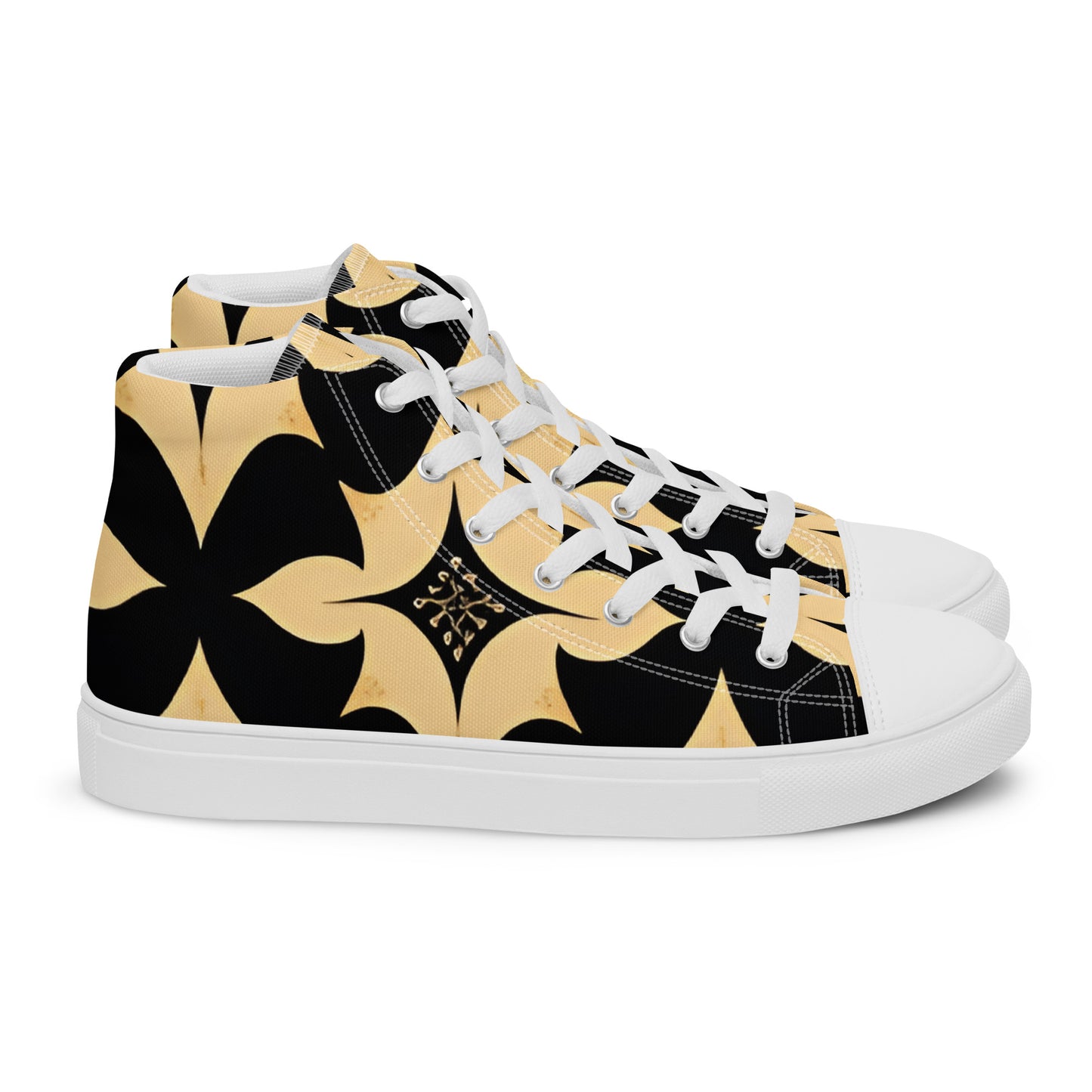 Men’s high top canvas shoes