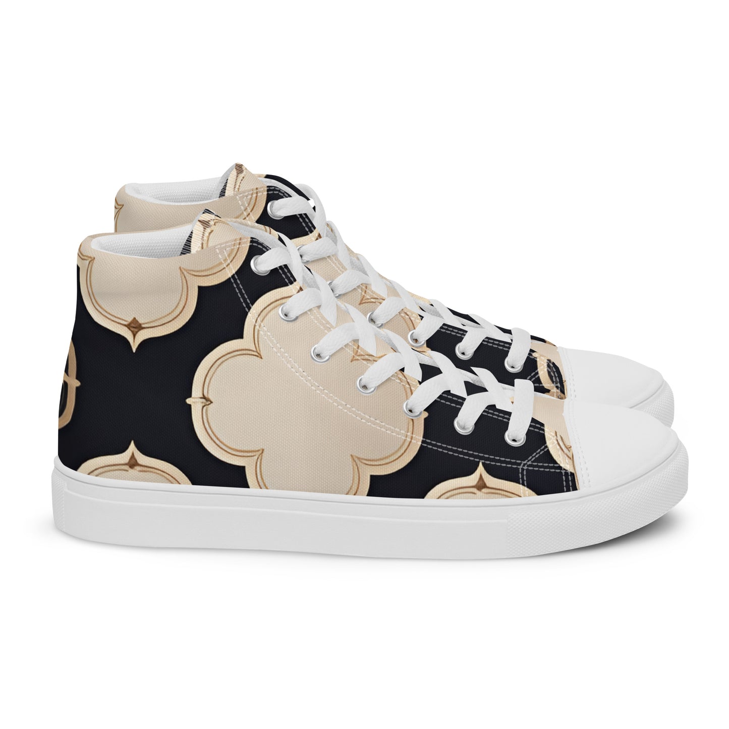 Men’s high top canvas shoes