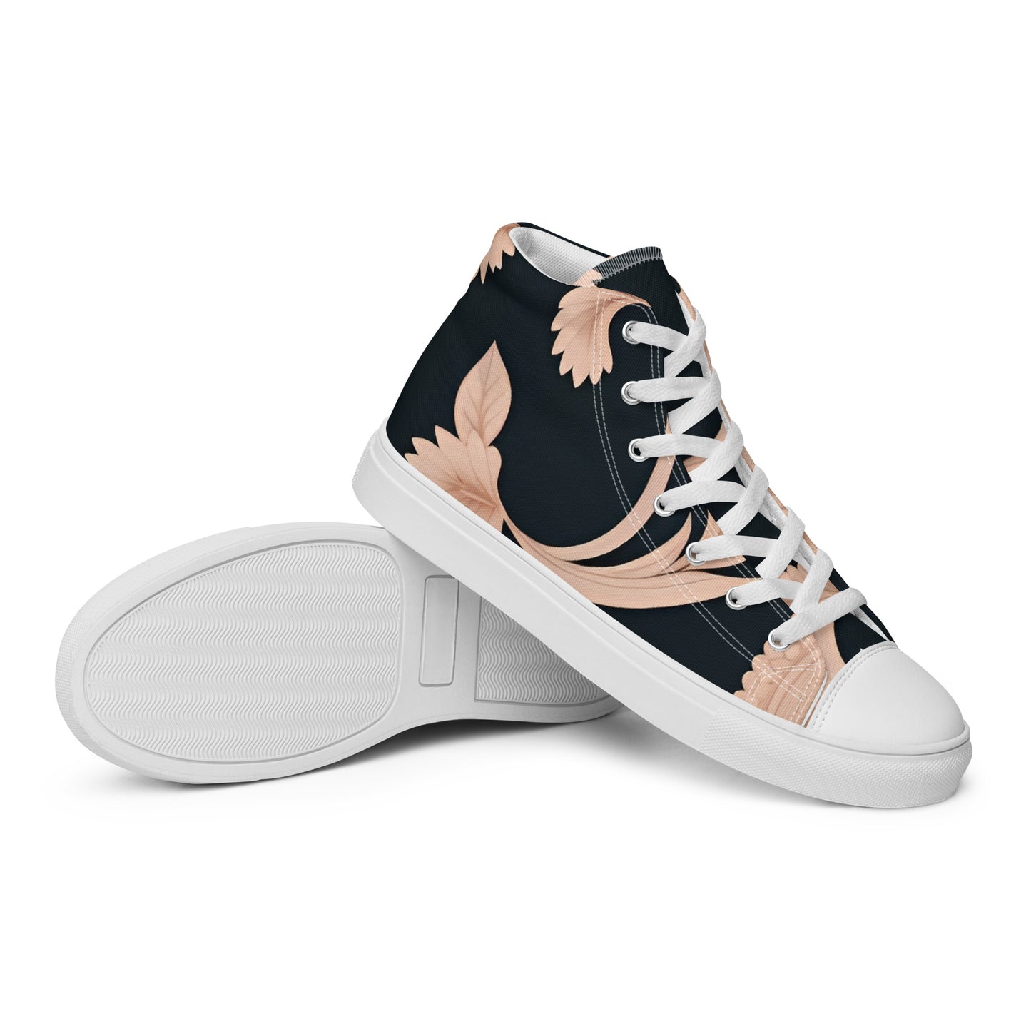 Men’s high top canvas shoes