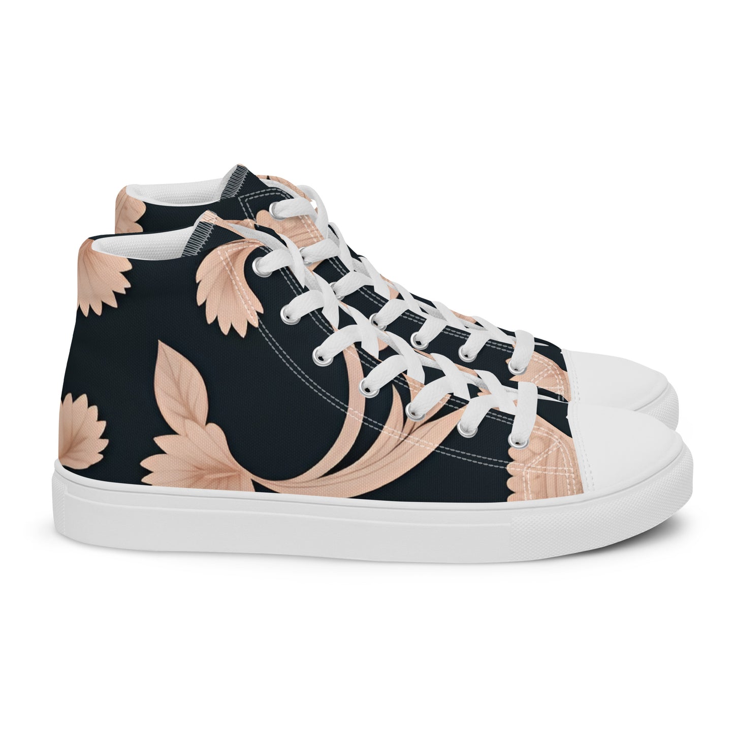 Men’s high top canvas shoes