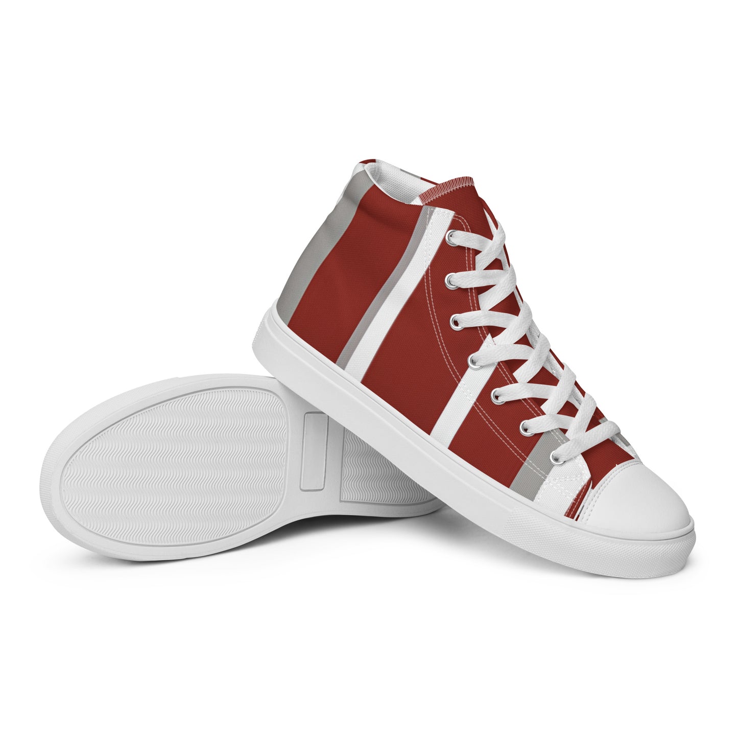 Men’s high top canvas shoes