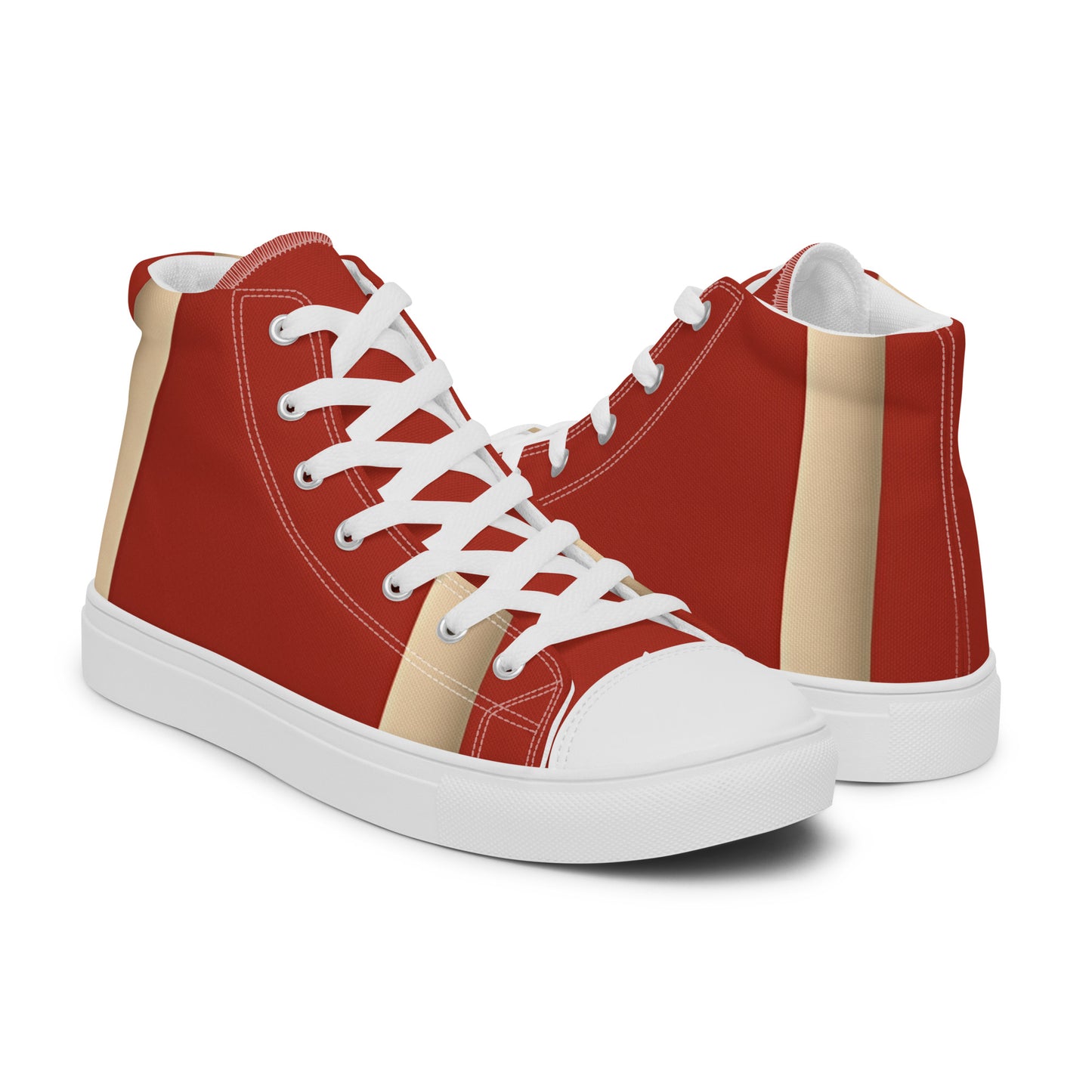 Men’s high top canvas shoes