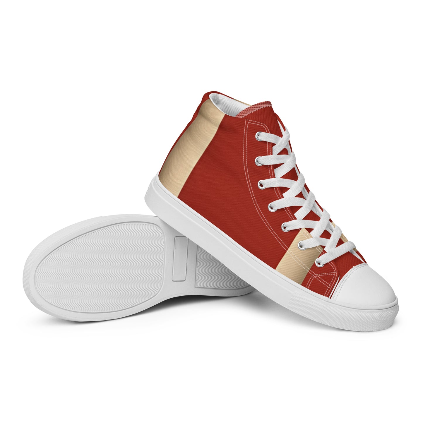 Men’s high top canvas shoes