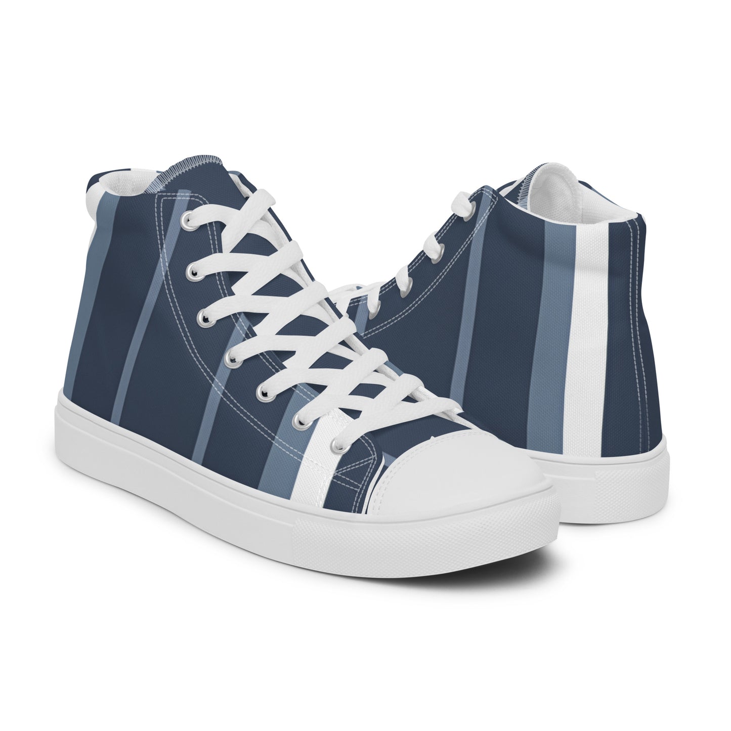 Men’s high top canvas shoes