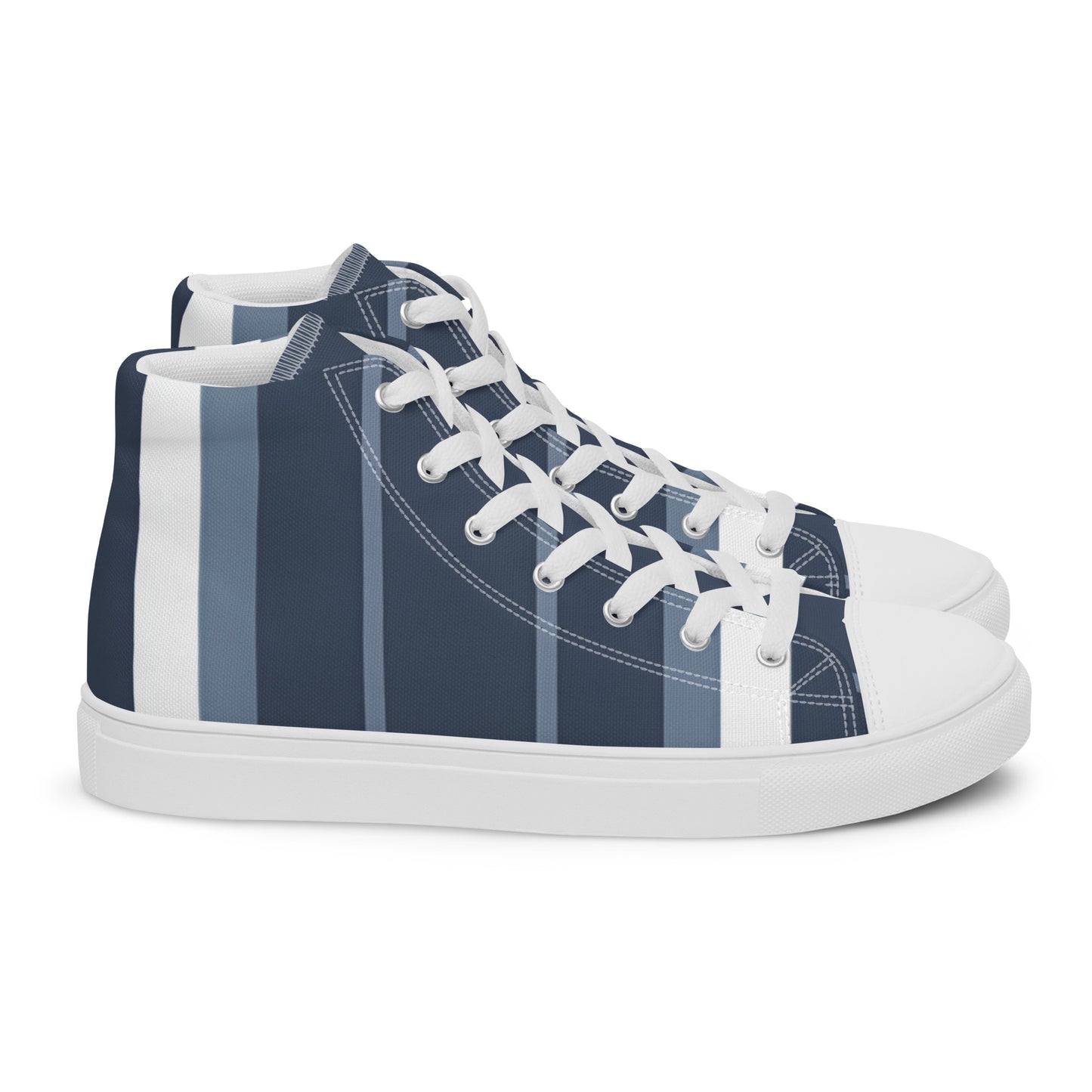 Men’s high top canvas shoes