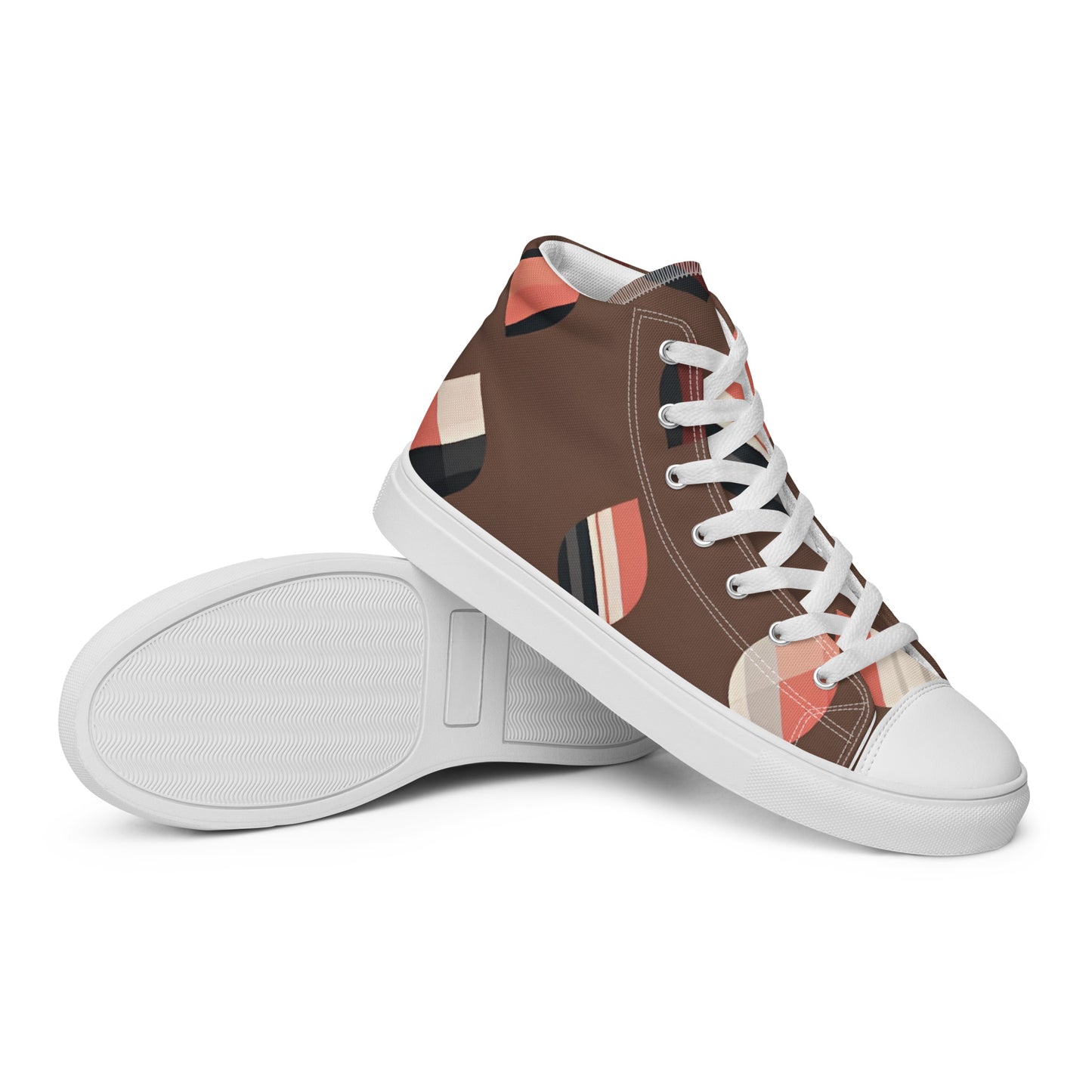 Men’s high top canvas shoes