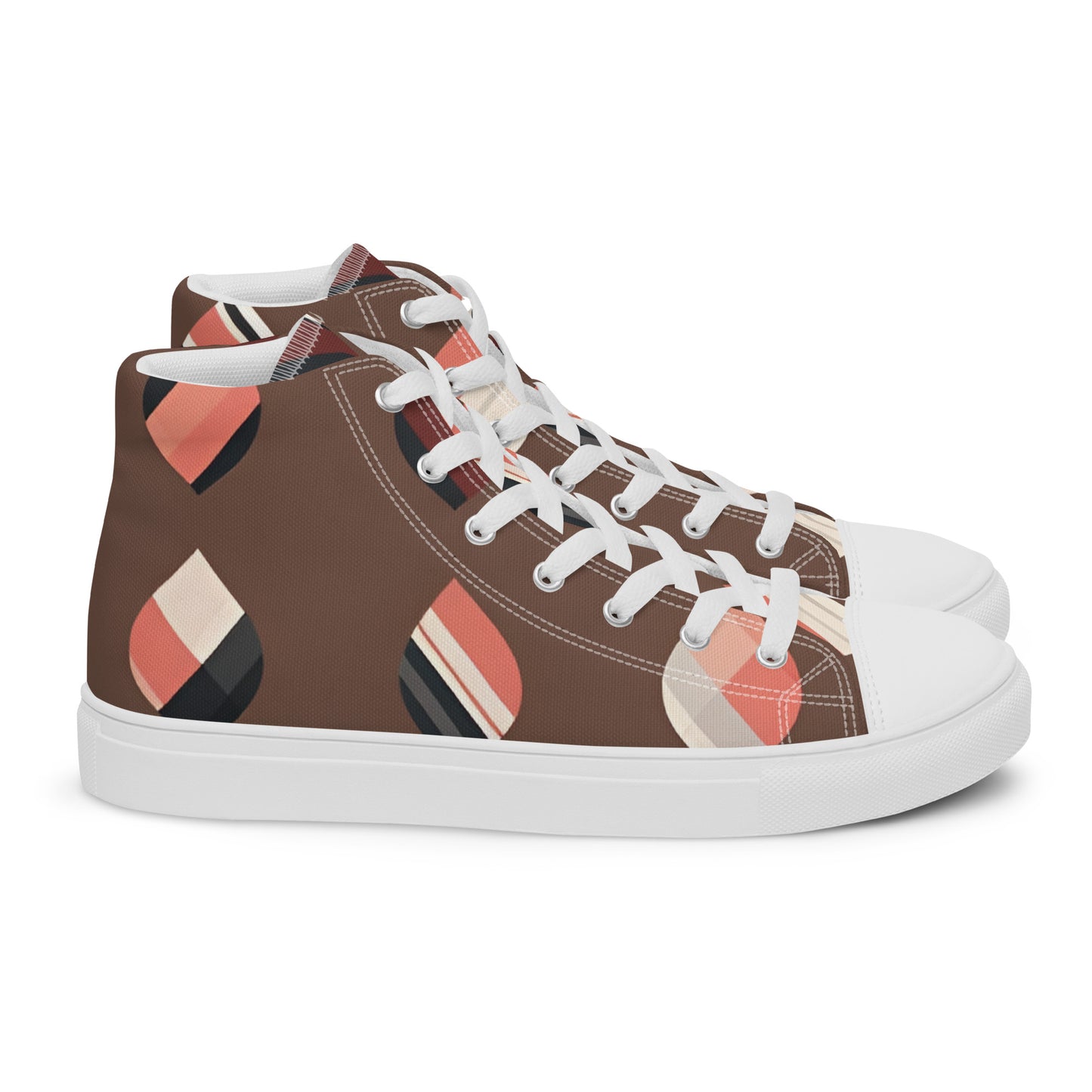 Men’s high top canvas shoes