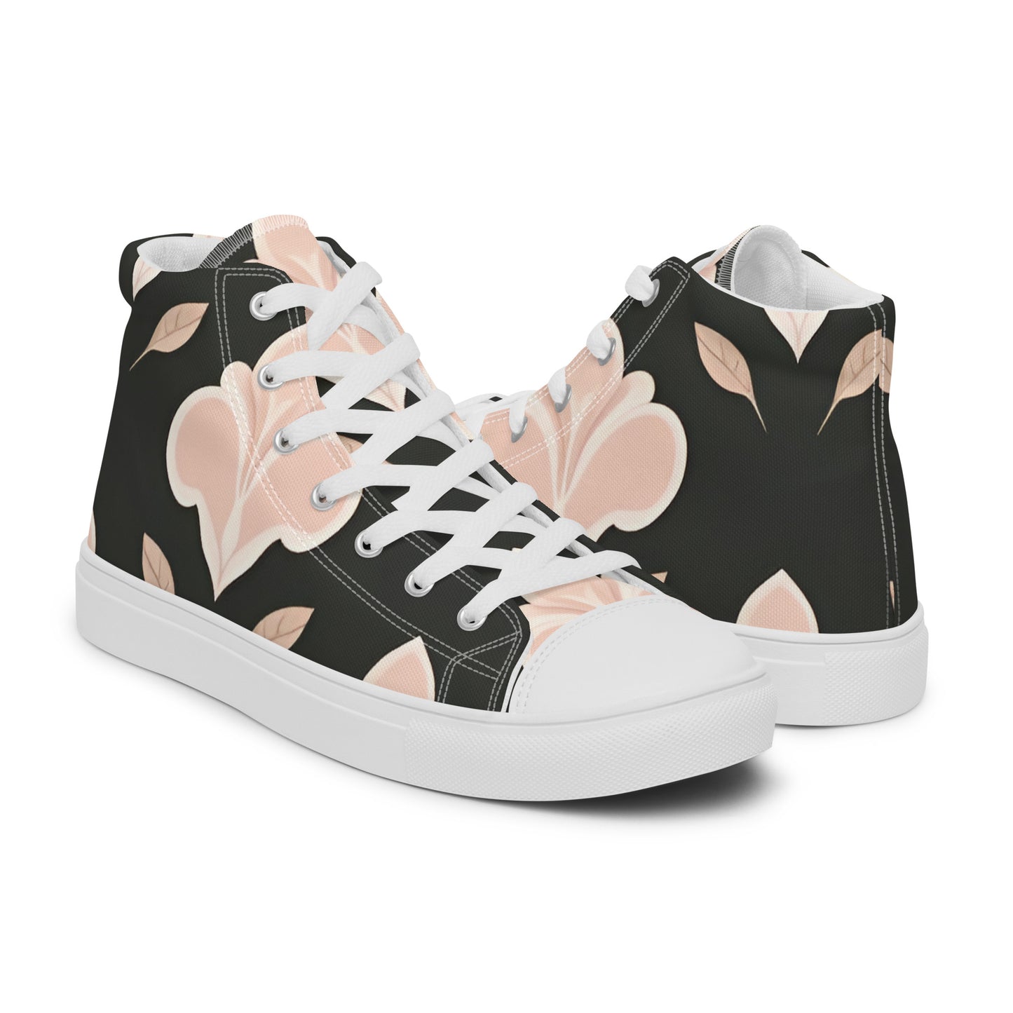 Men’s high top canvas shoes