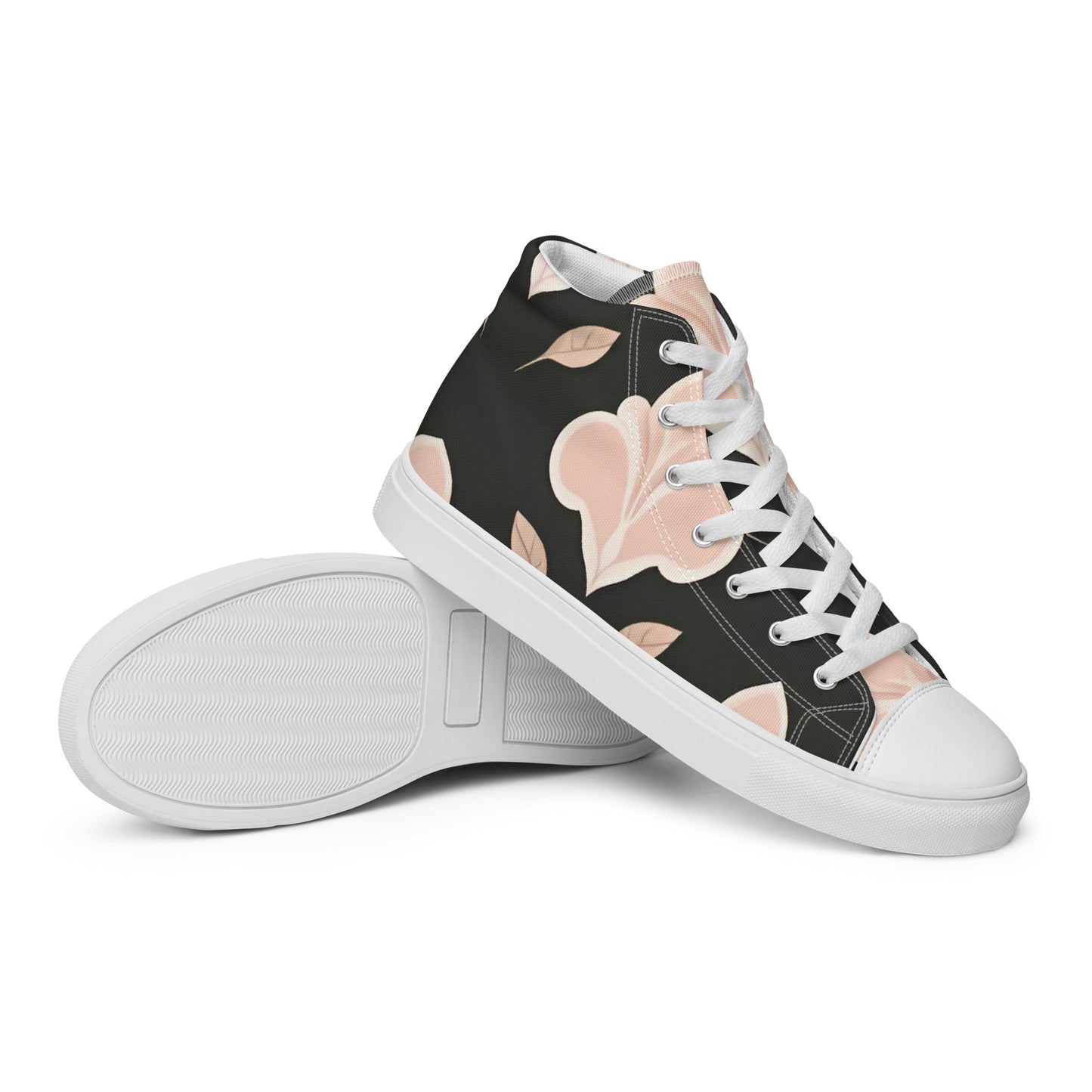 Men’s high top canvas shoes