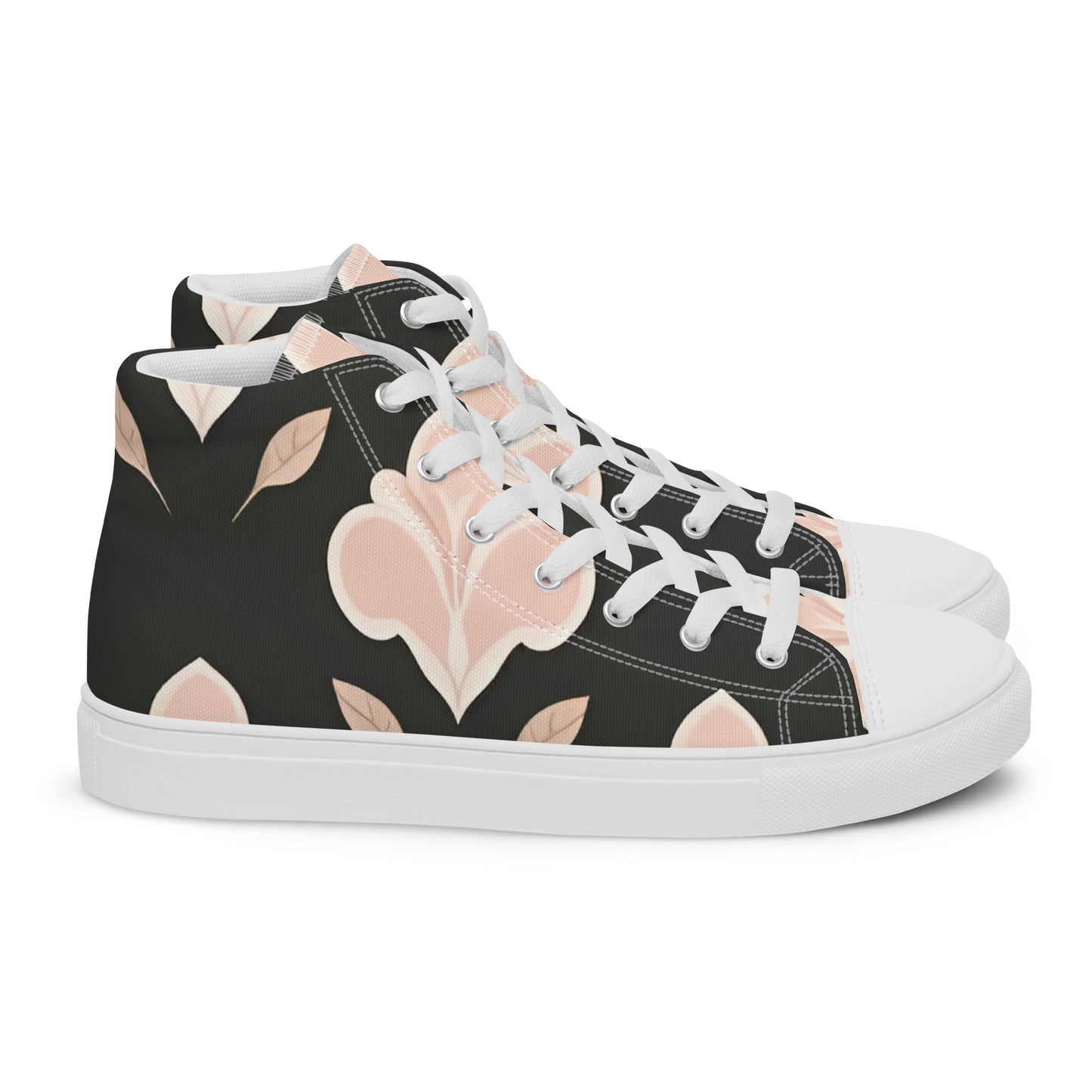 Men’s high top canvas shoes