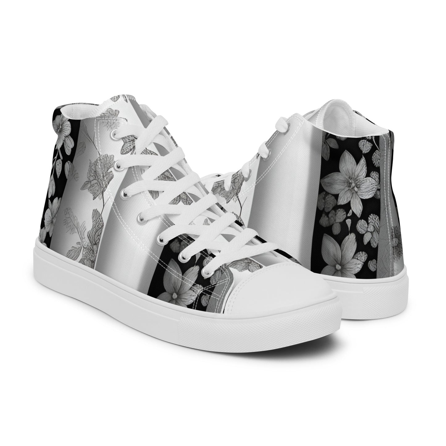 Men’s high top canvas shoes