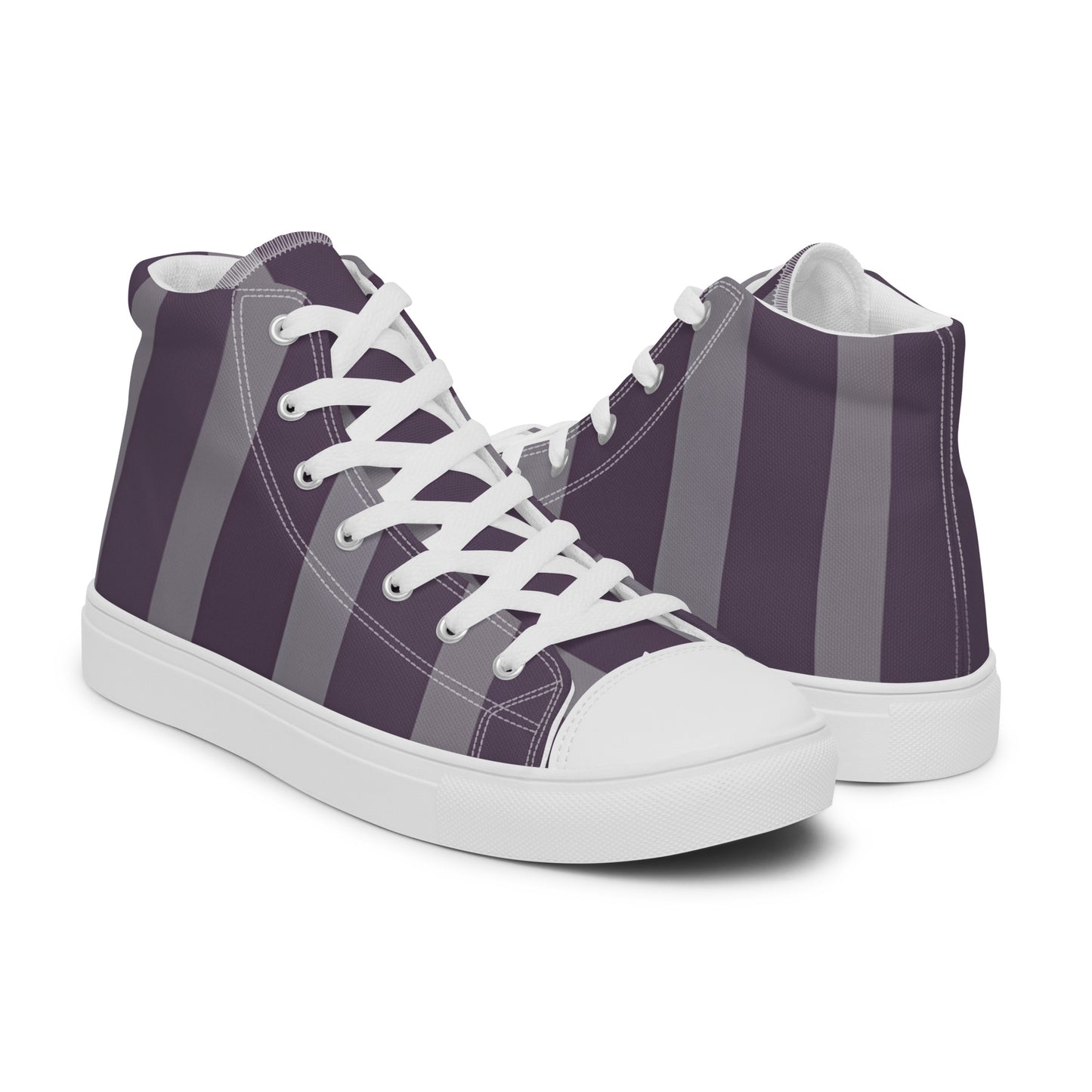 Men’s high top canvas shoes