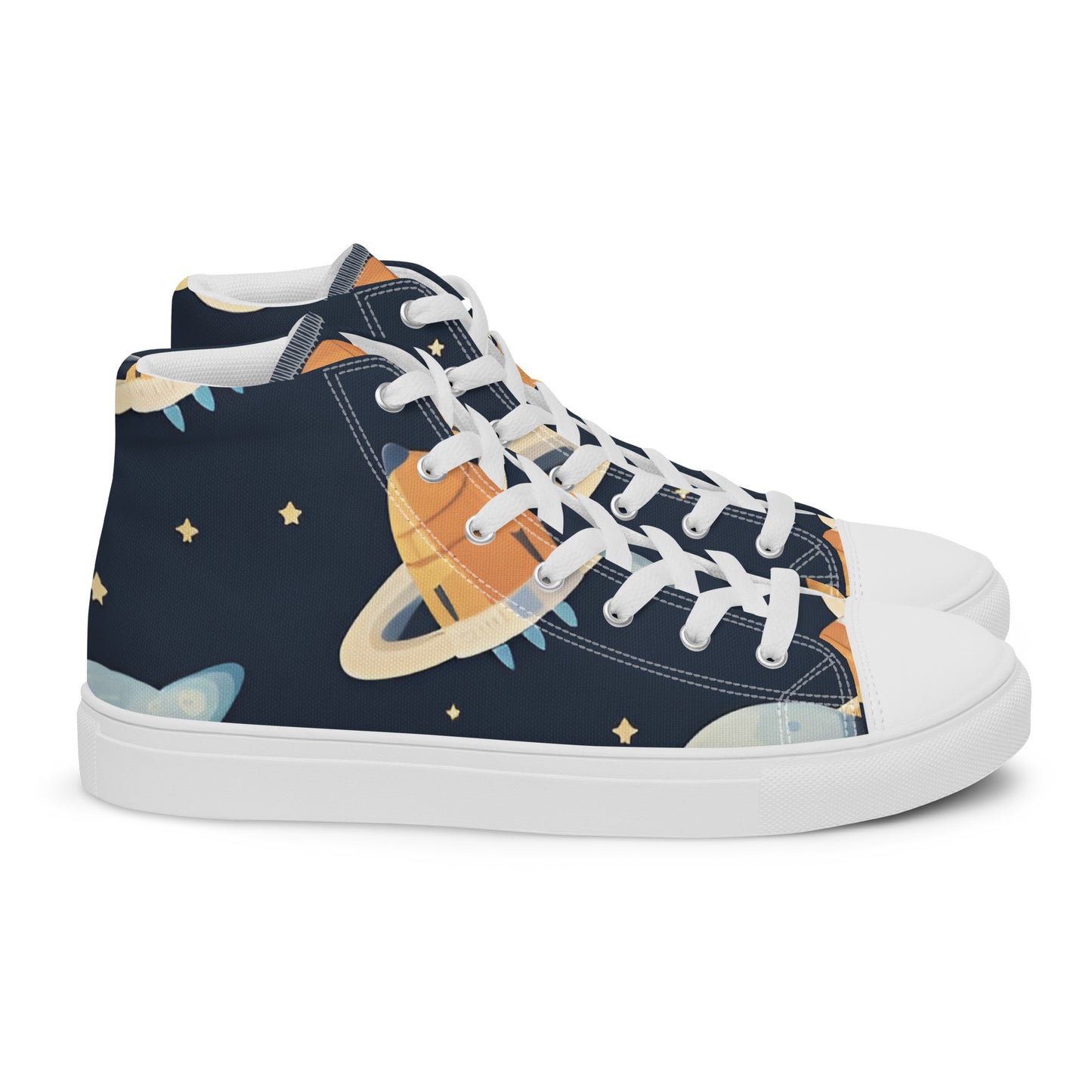 Men’s high top canvas shoes