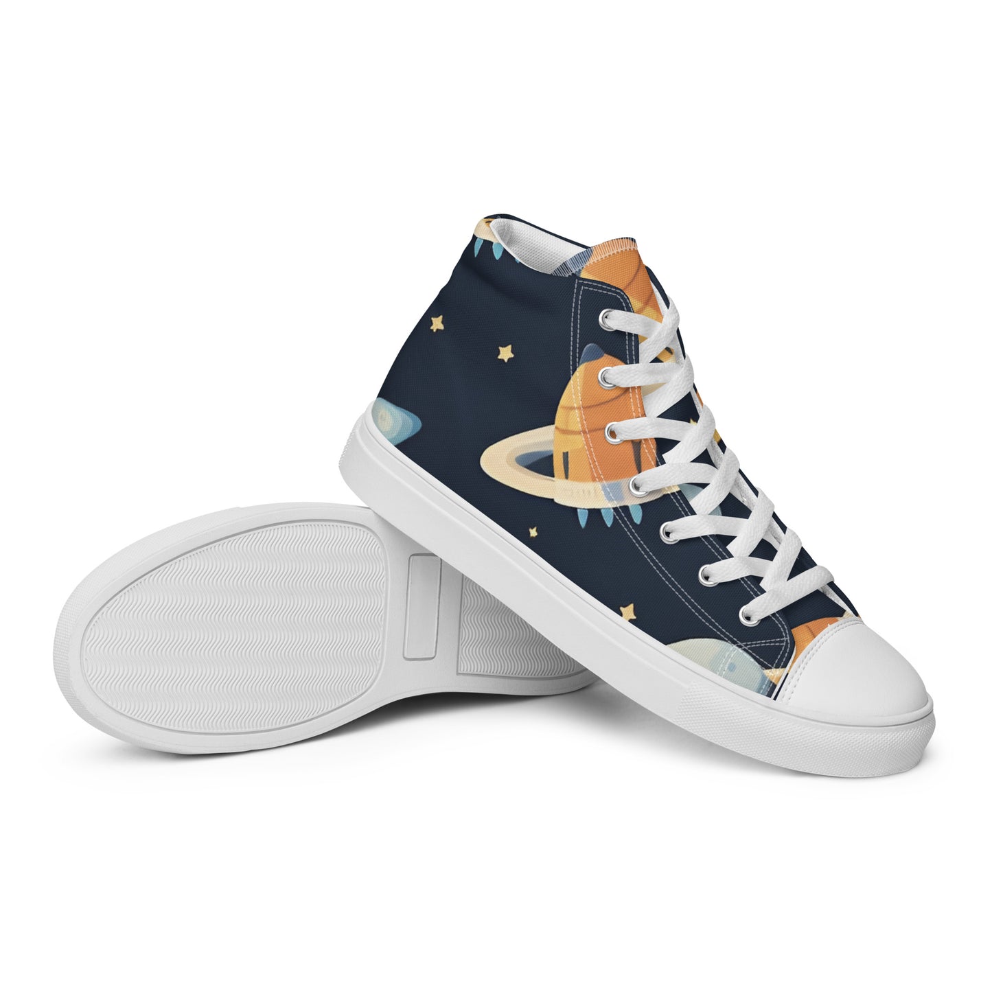 Men’s high top canvas shoes