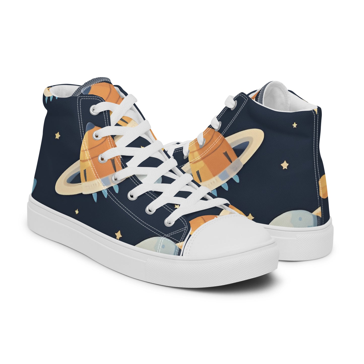 Men’s high top canvas shoes