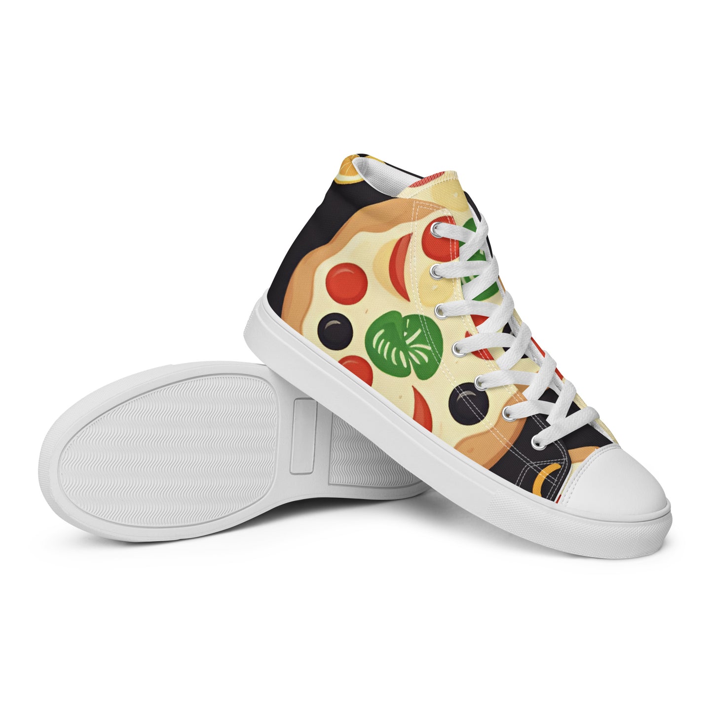 Men’s high top canvas shoes