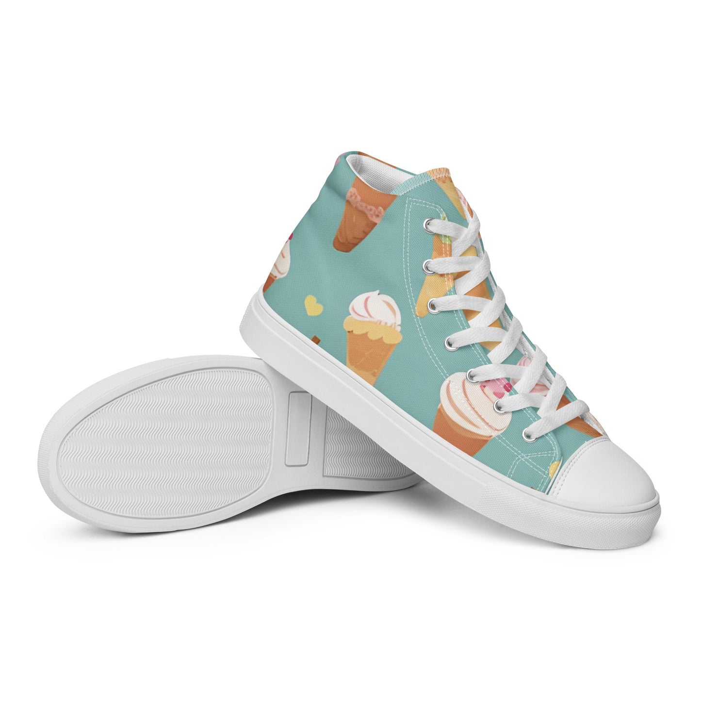 Men’s high top canvas shoes