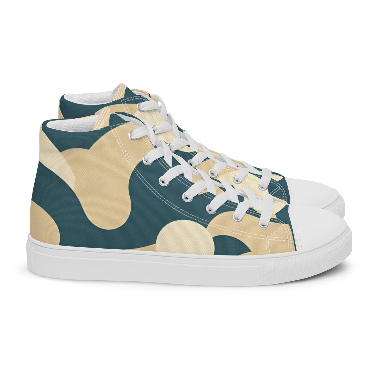 Men’s high top canvas shoes