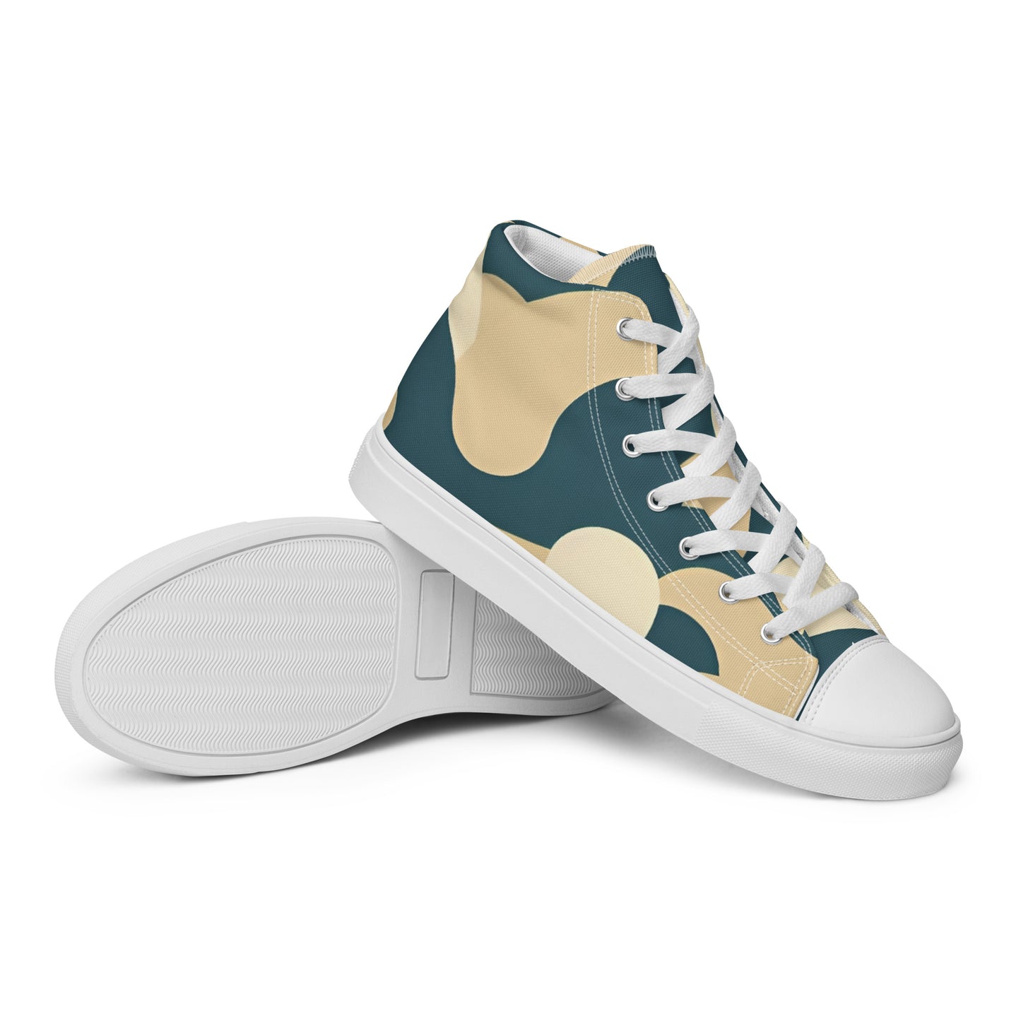 Men’s high top canvas shoes