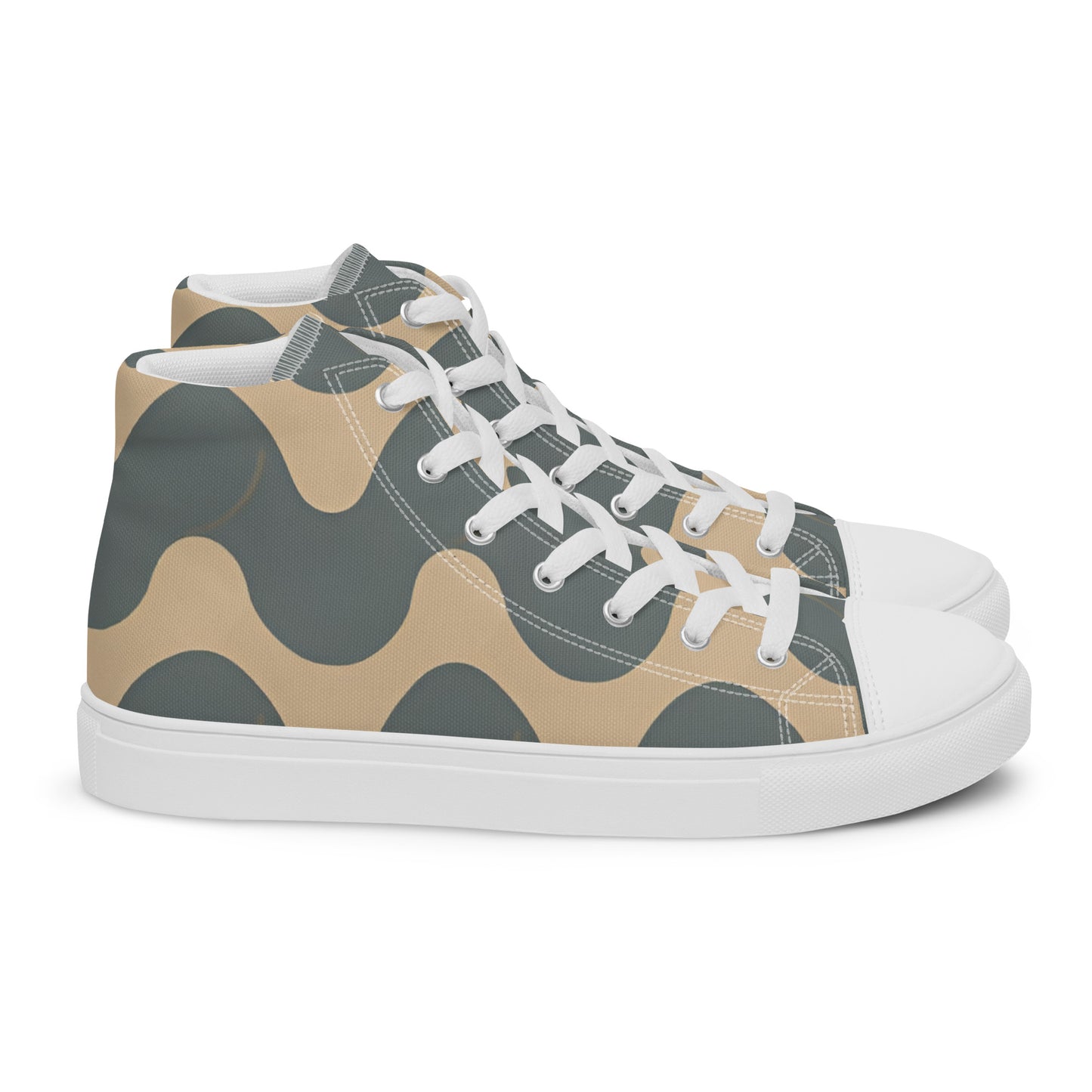 Men’s high top canvas shoes