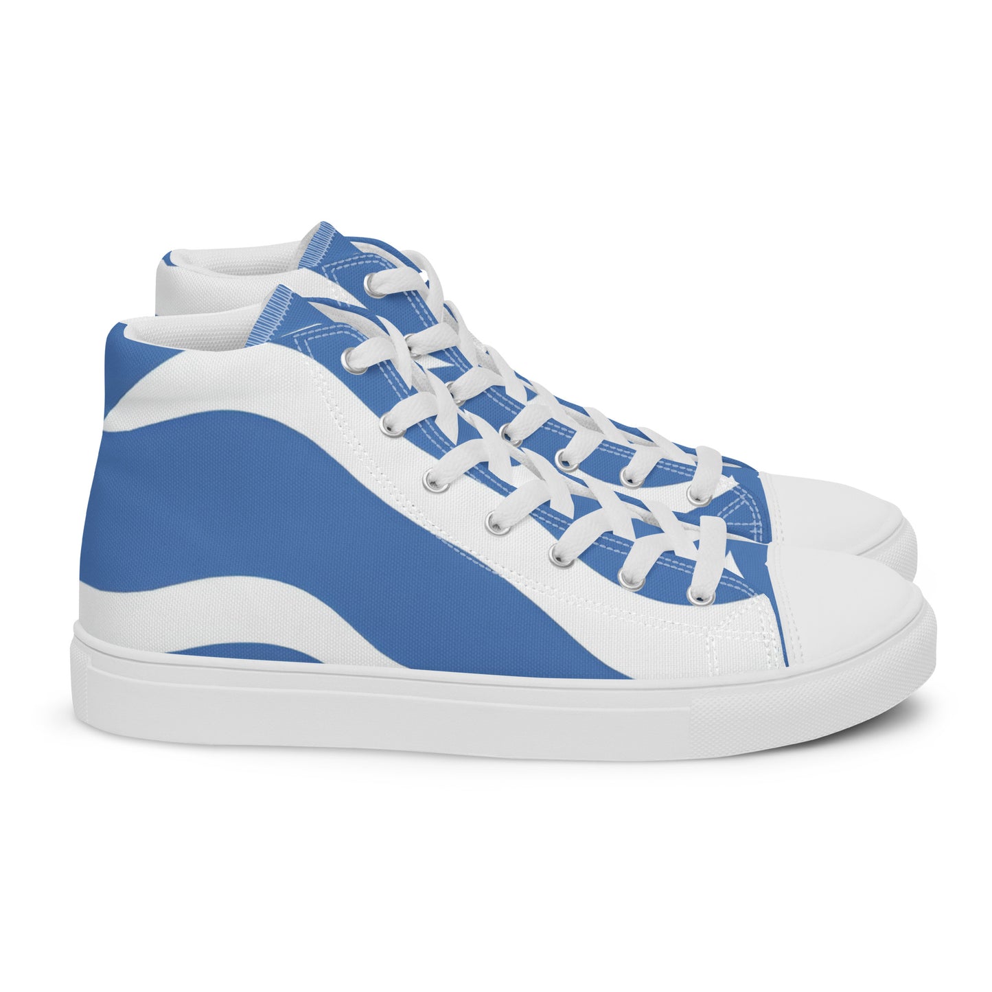 Men’s high top canvas shoes