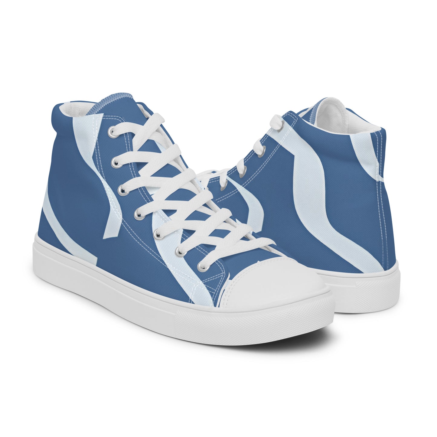 Men’s high top canvas shoes