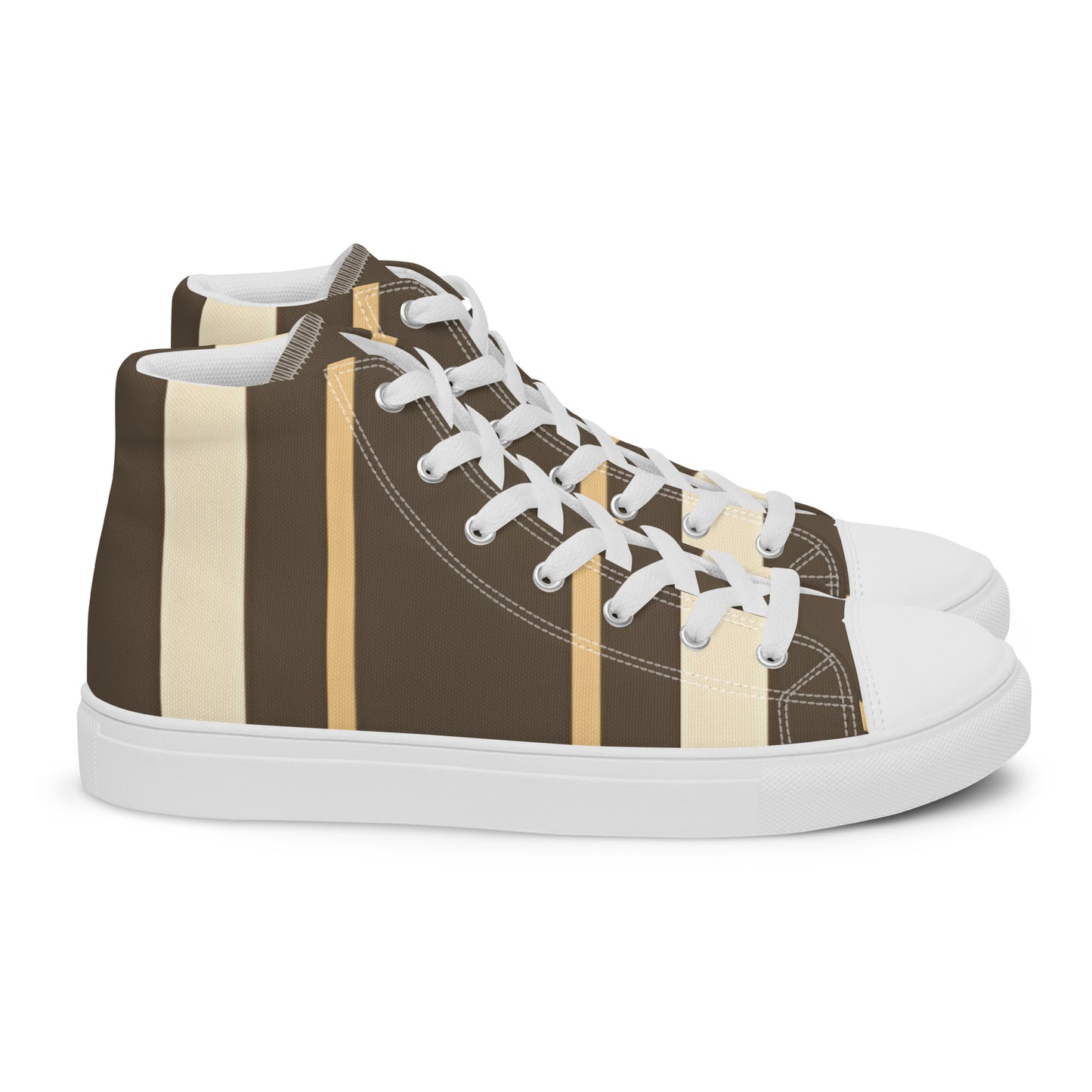 Men’s high top canvas shoes