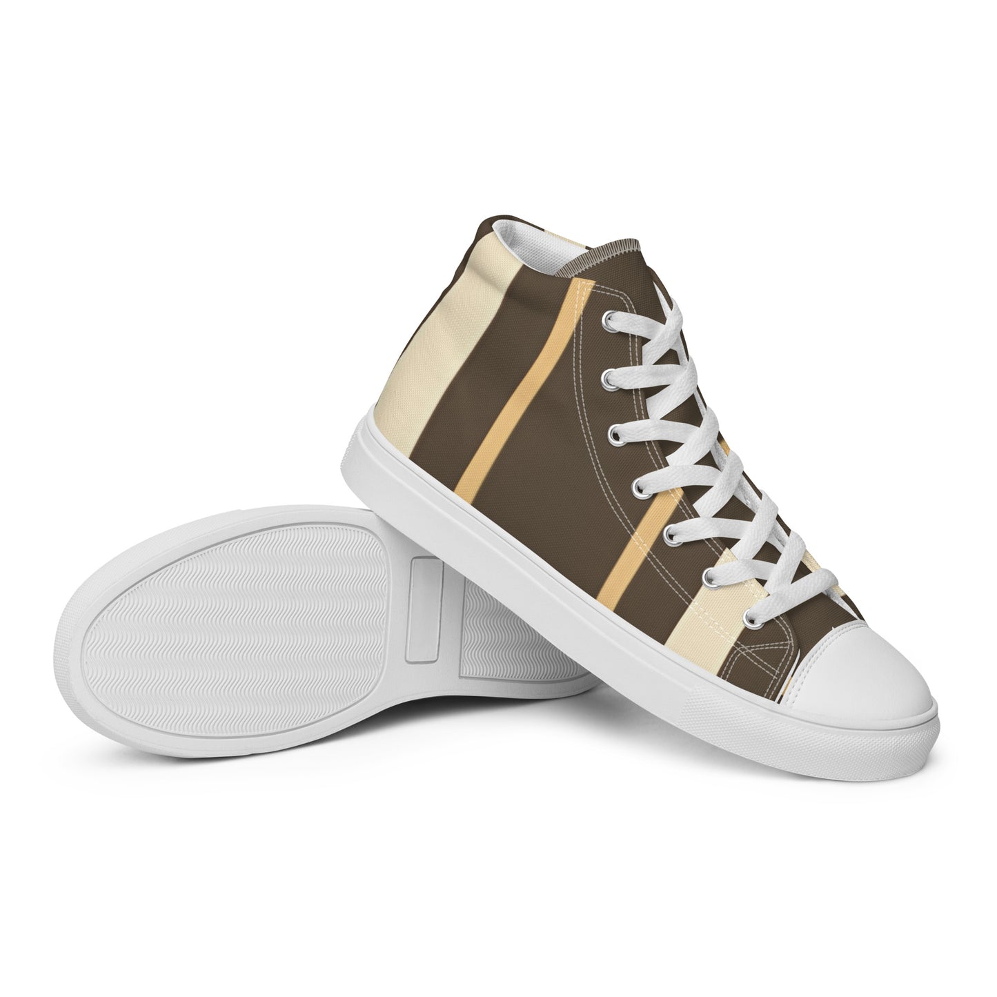 Men’s high top canvas shoes