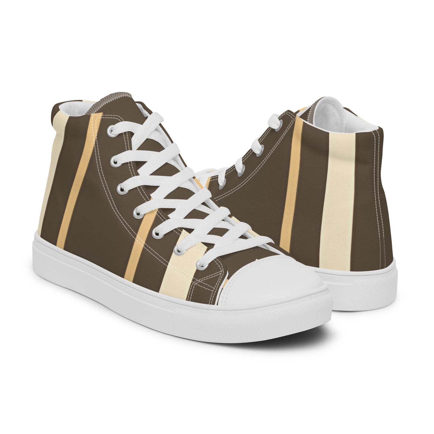 Men’s high top canvas shoes