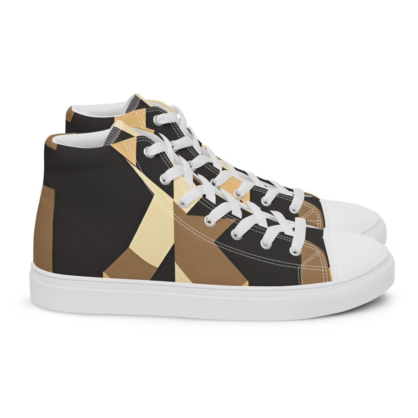 Men’s high top canvas shoes