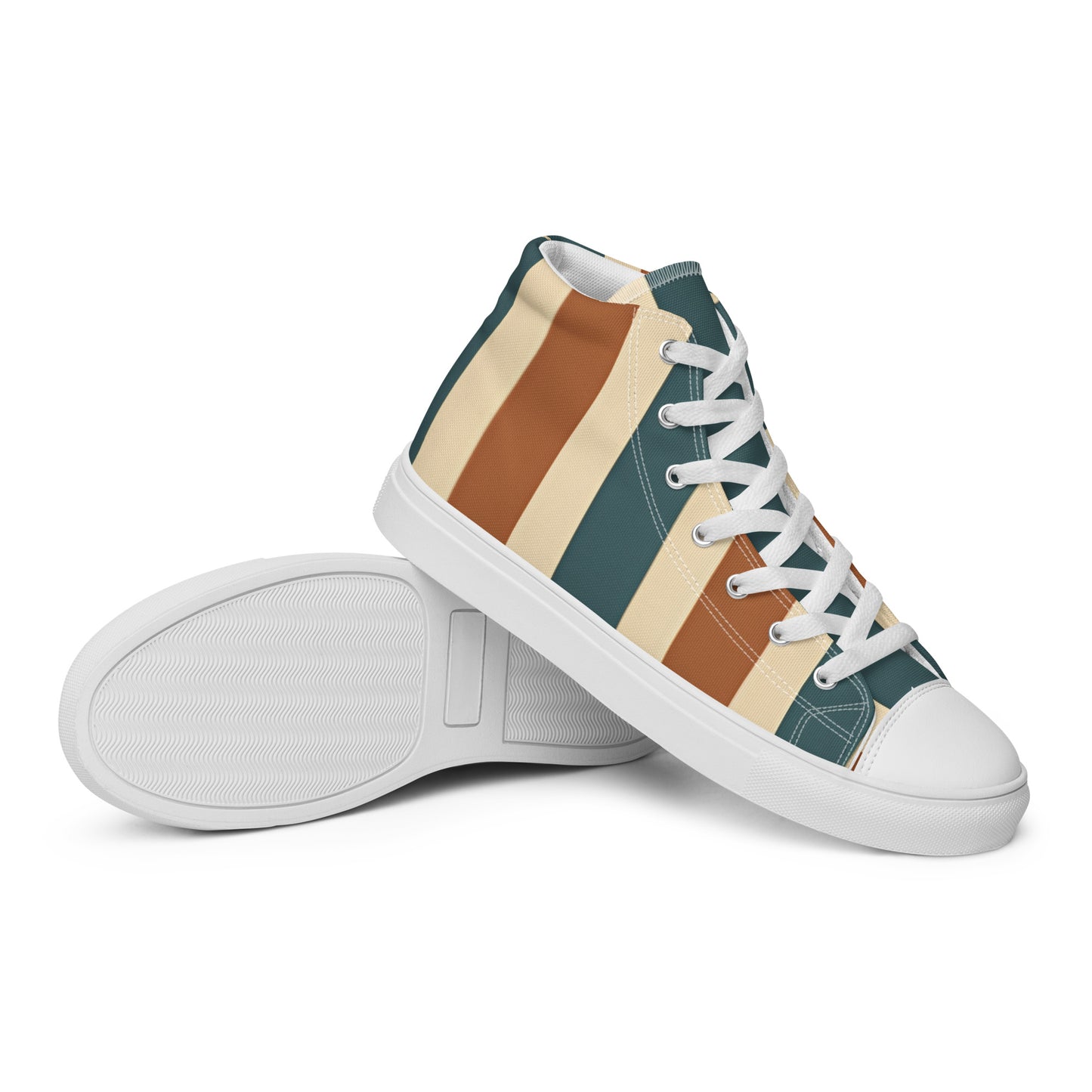 Men’s high top canvas shoes