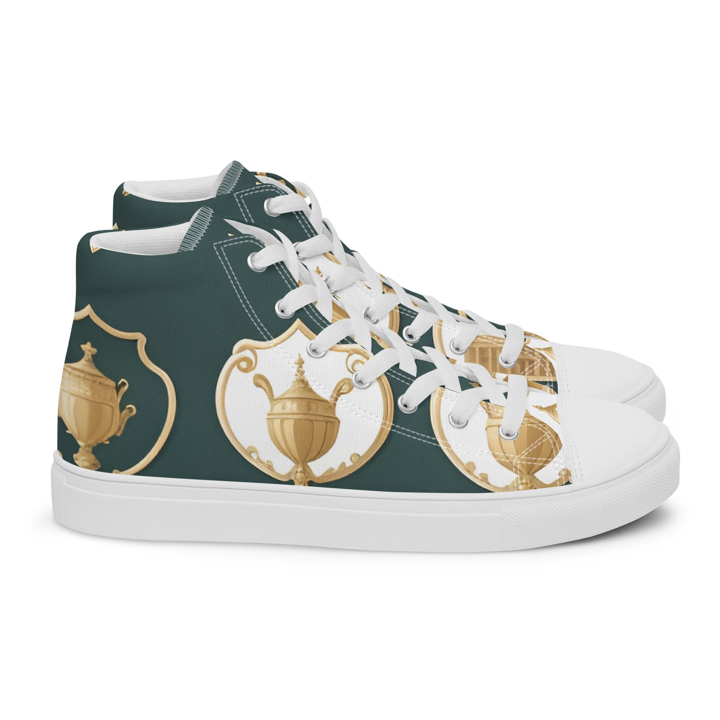 Men’s high top canvas shoes