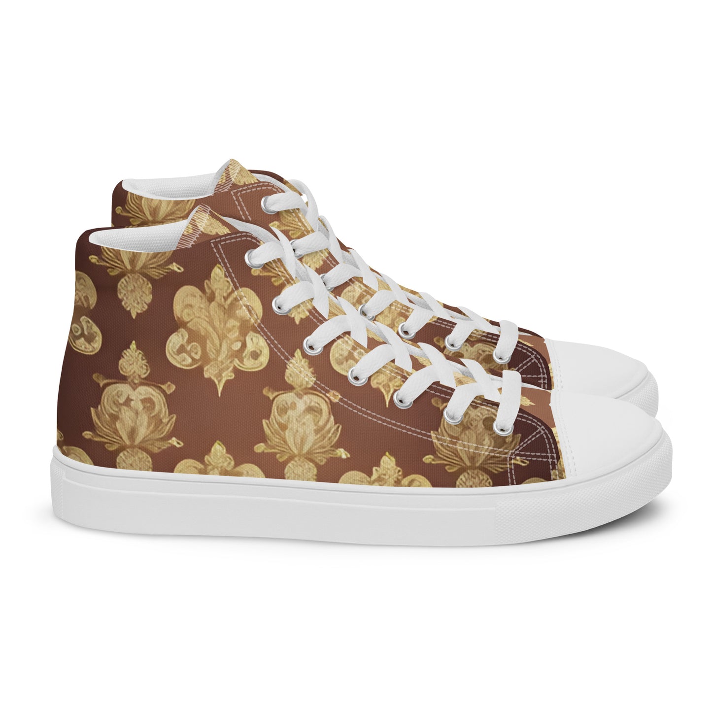 Men’s high top canvas shoes