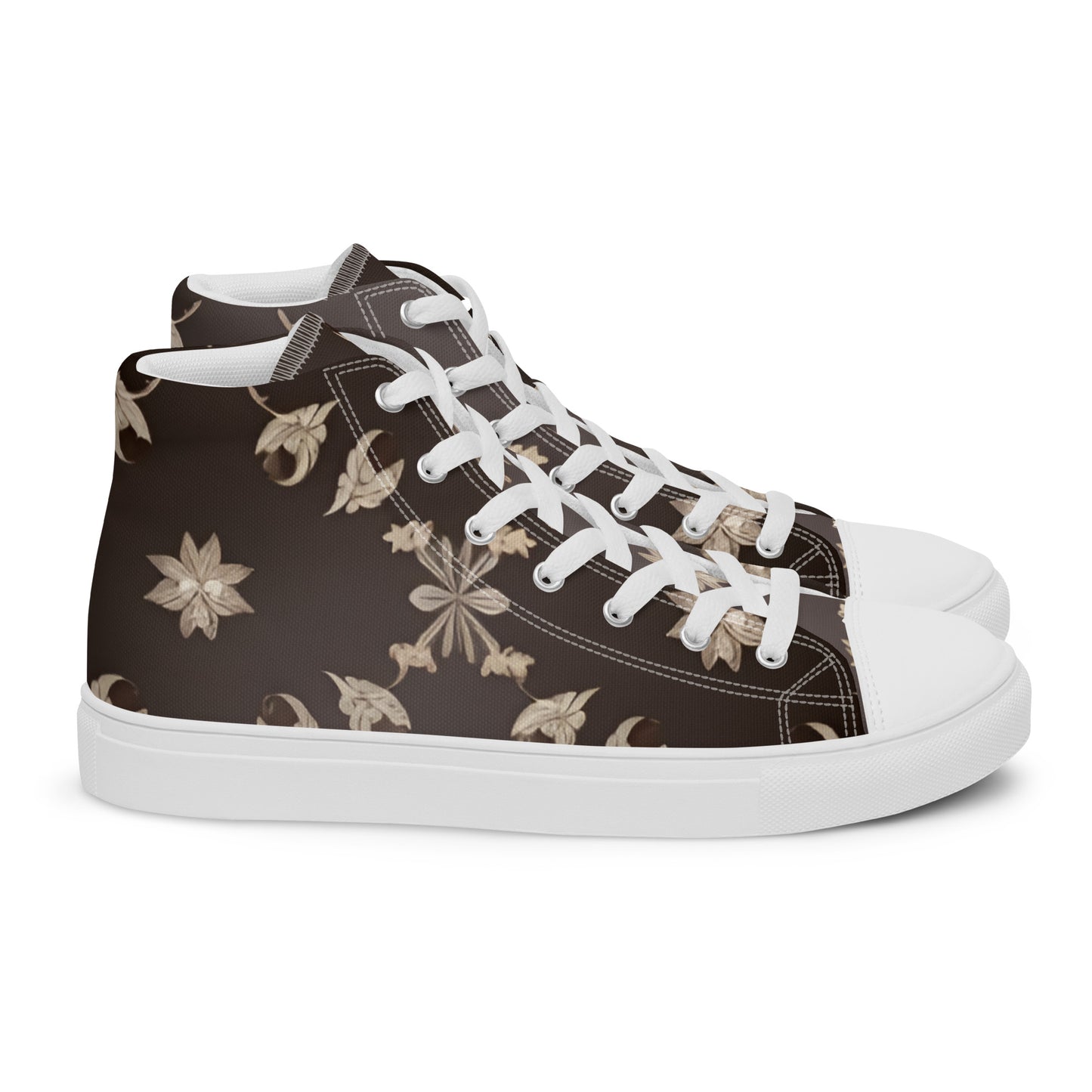 Men’s high top canvas shoes