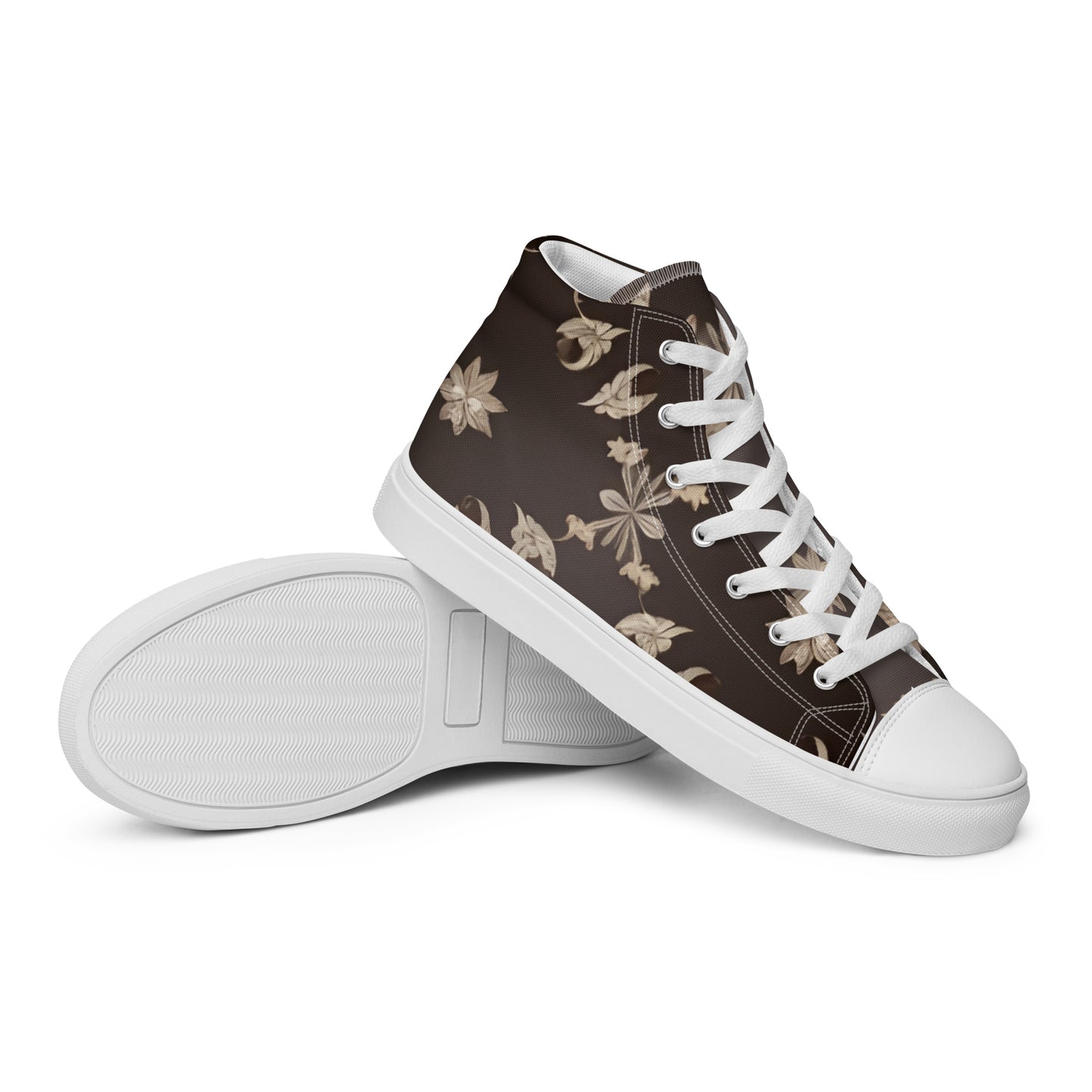 Men’s high top canvas shoes