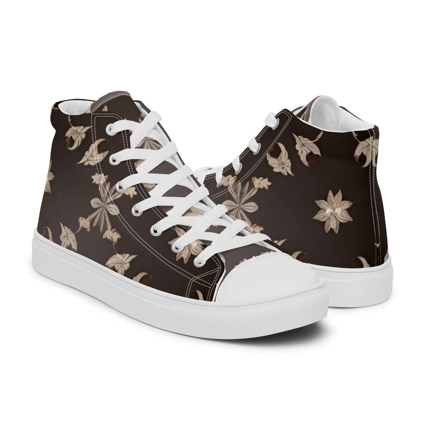 Men’s high top canvas shoes