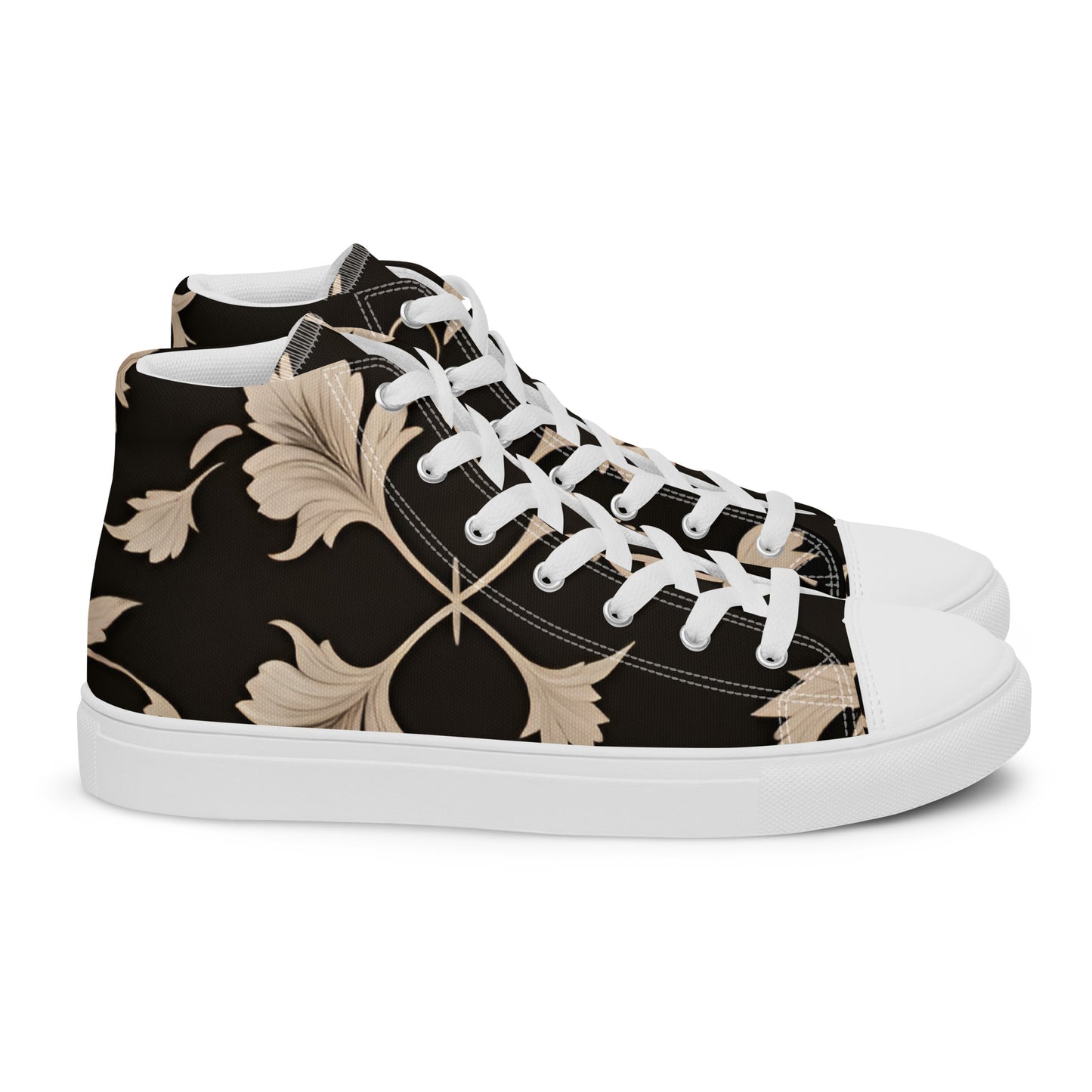 Men’s high top canvas shoes