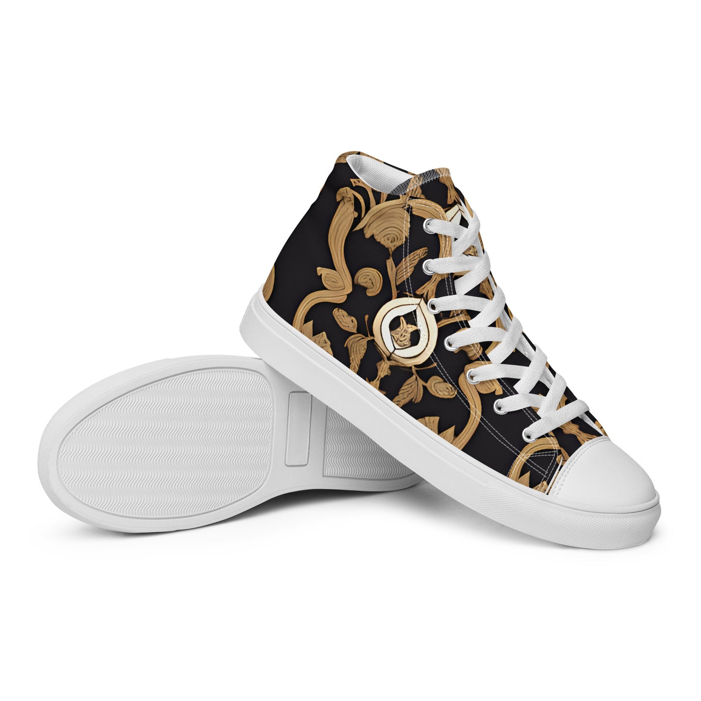 Men’s high top canvas shoes