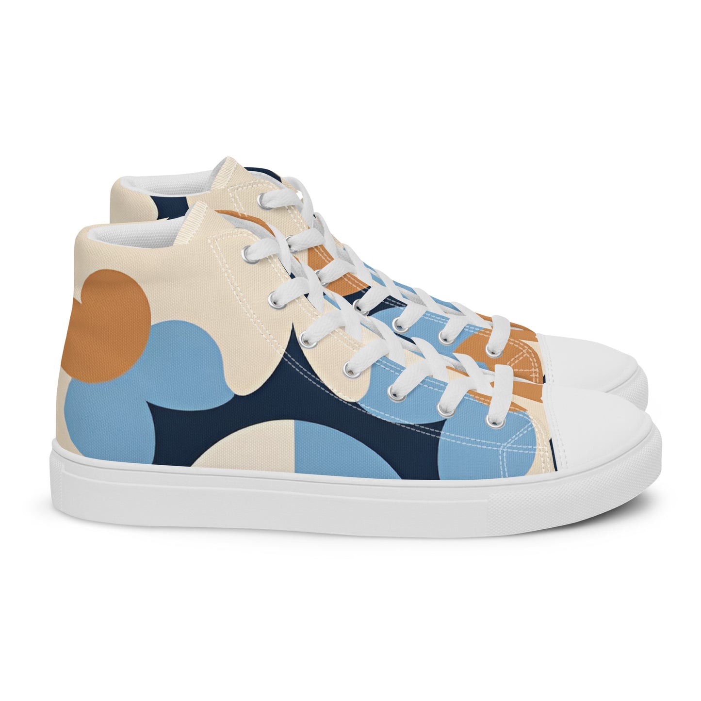 Men’s high top canvas shoes