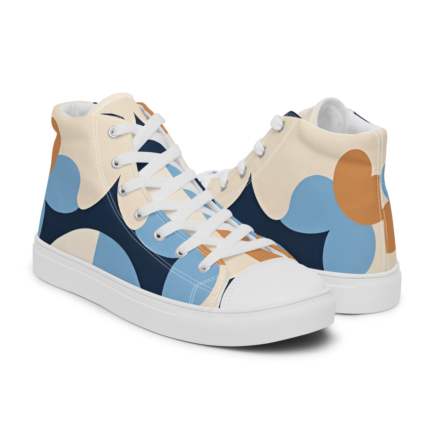 Men’s high top canvas shoes