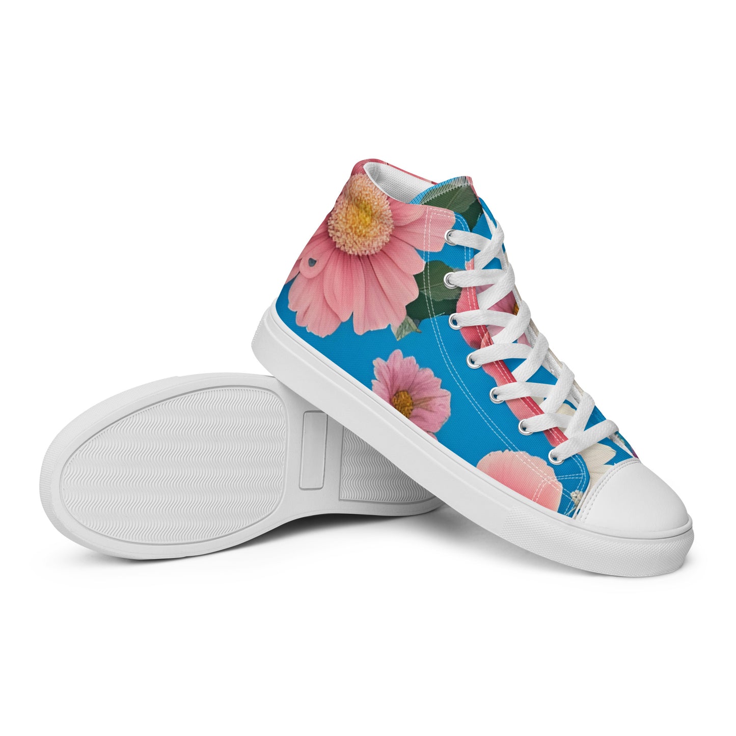 Men’s high top canvas shoes