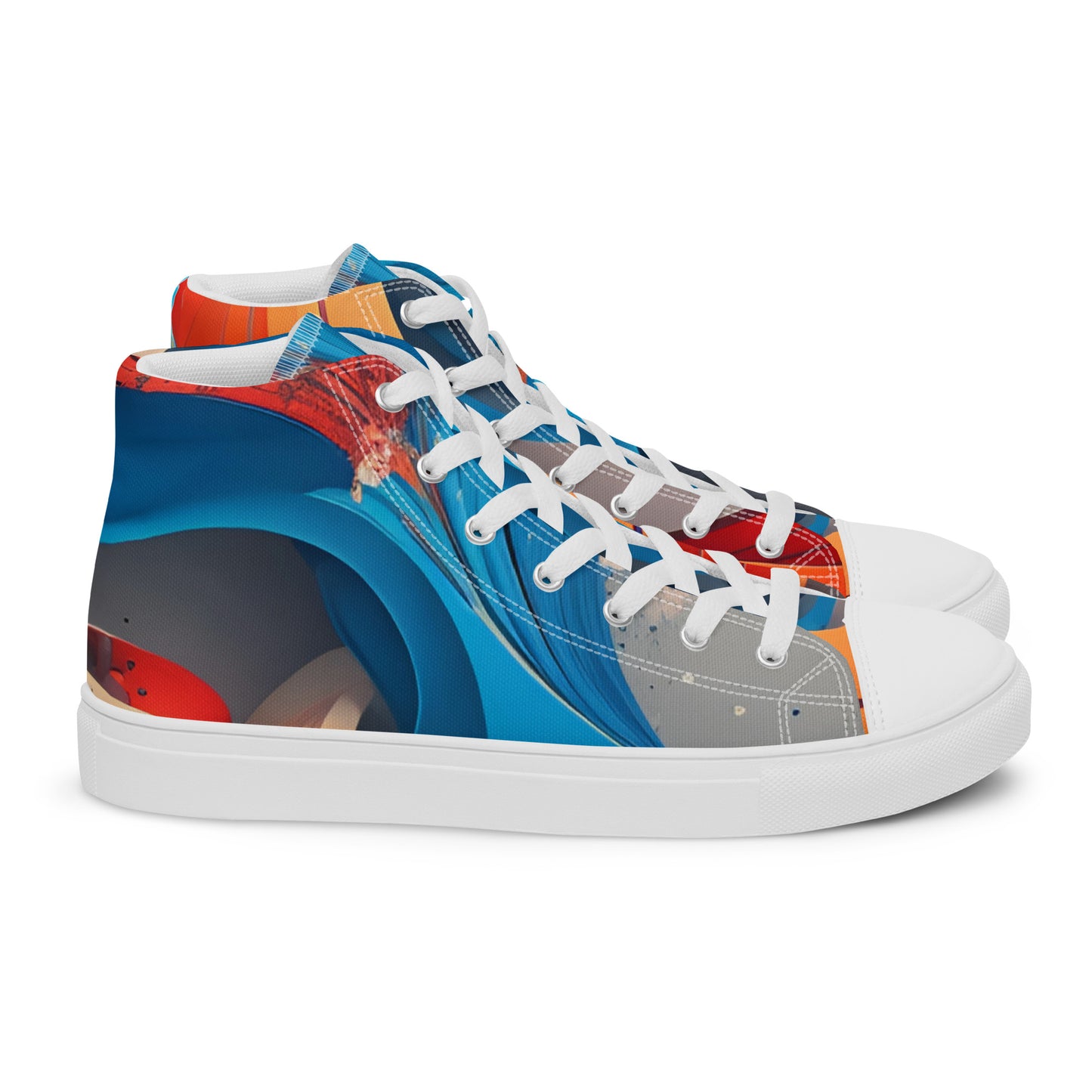 Men’s high top canvas shoes