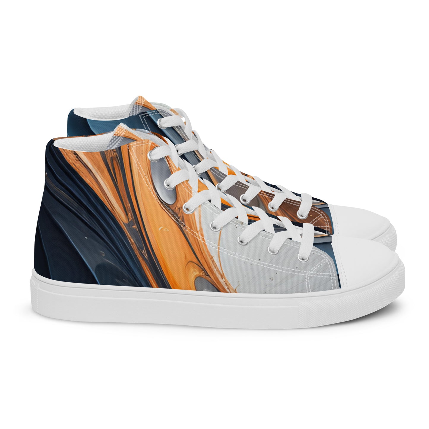 Men’s high top canvas shoes