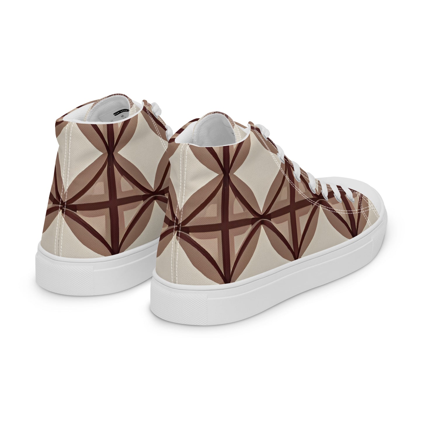 Men’s high top canvas shoes