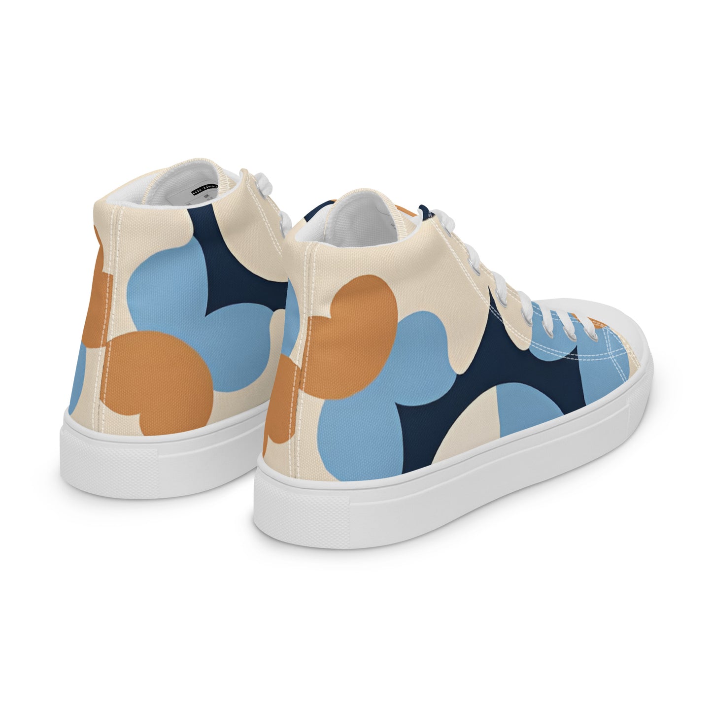 Men’s high top canvas shoes