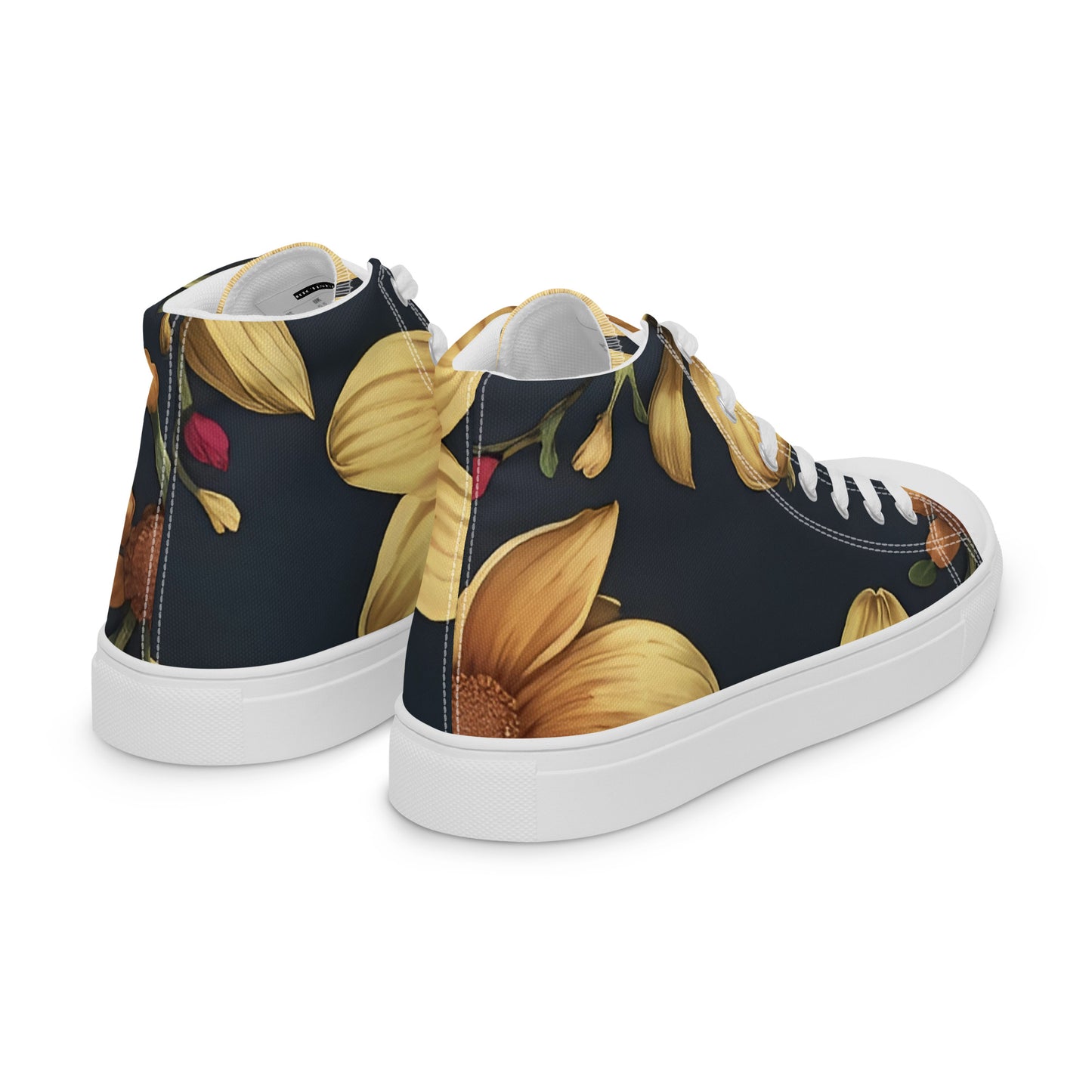 Men’s high top canvas shoes